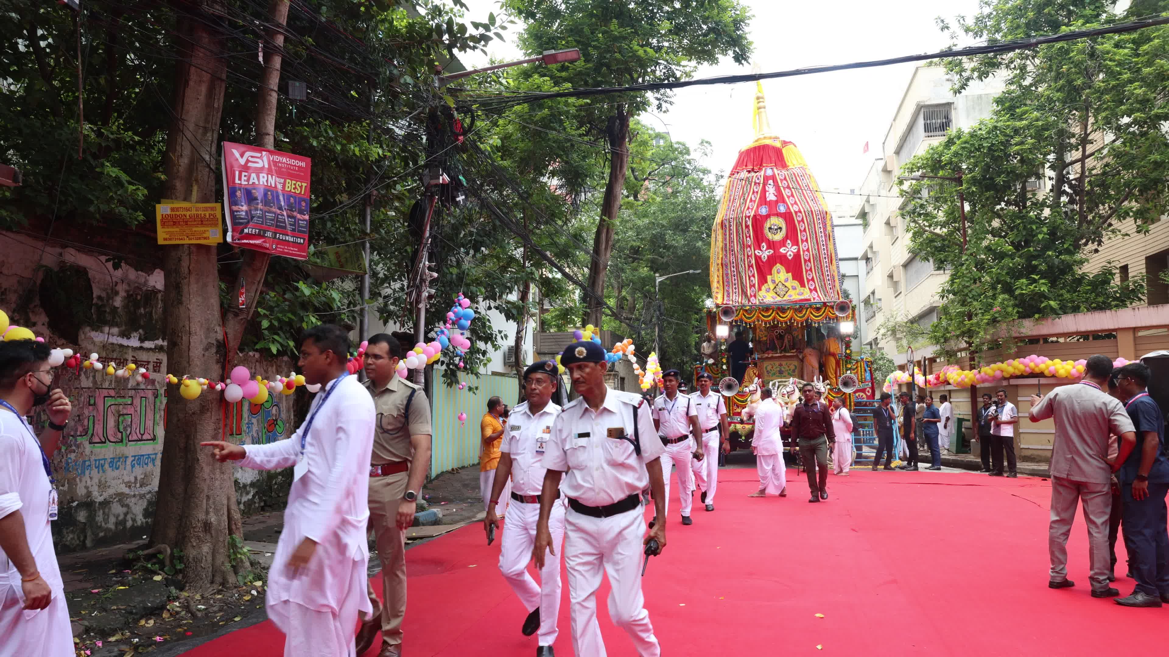 Rath Yatra  festival in Kolkata, India, on July 16,2026