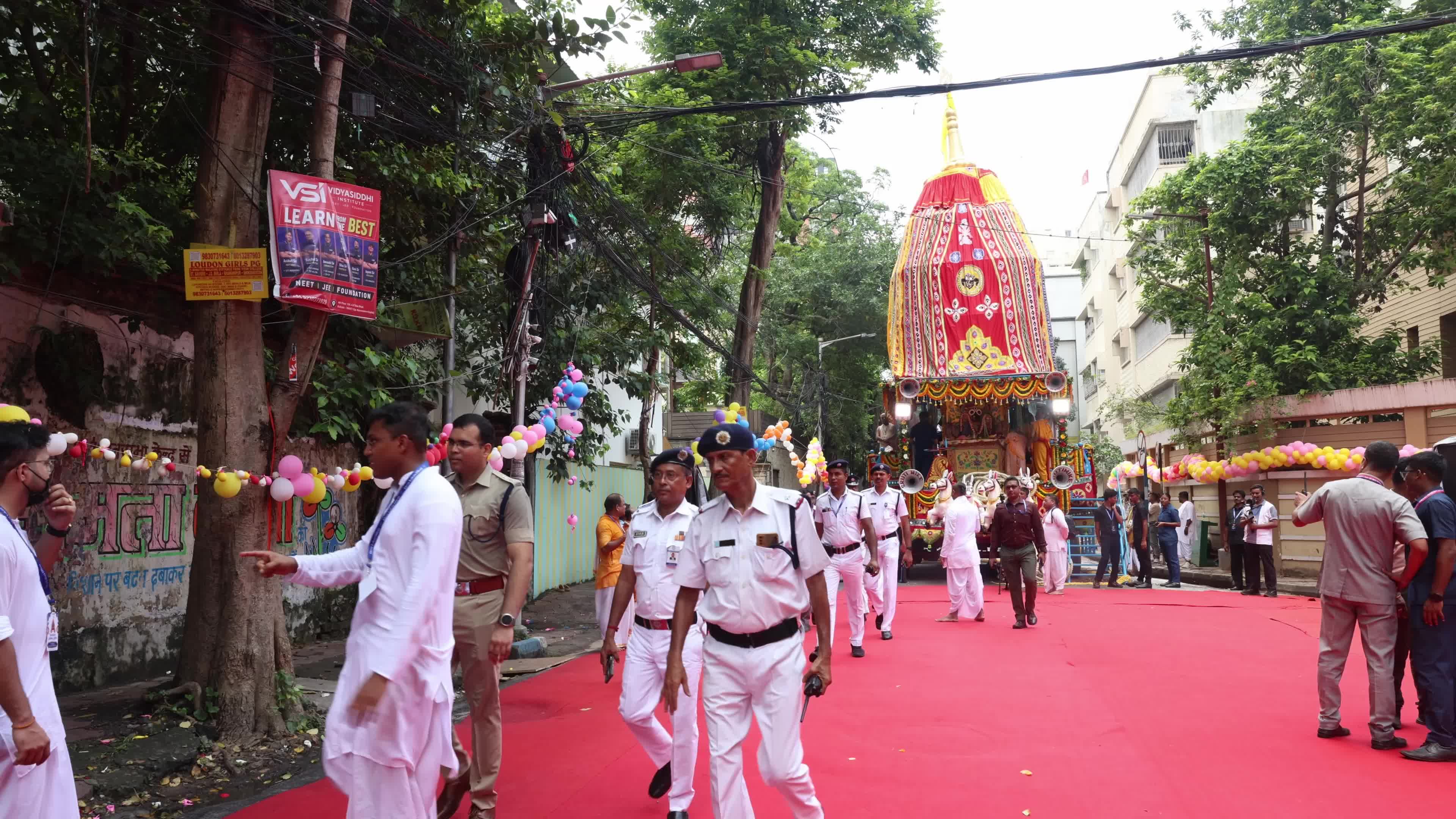 Rath Yatra  festival in Kolkata, India, on July 16,2026