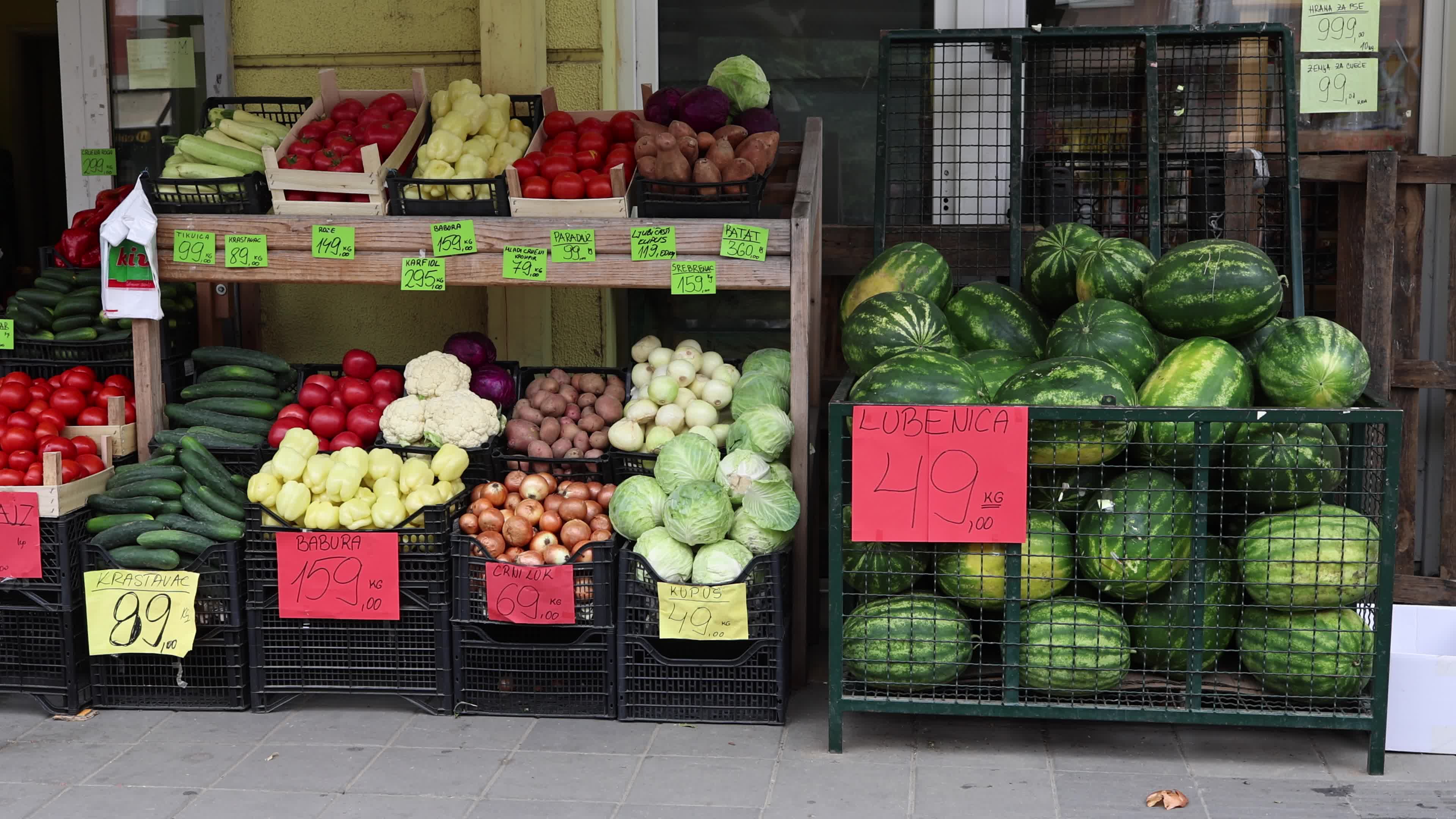 Vegetable Sale