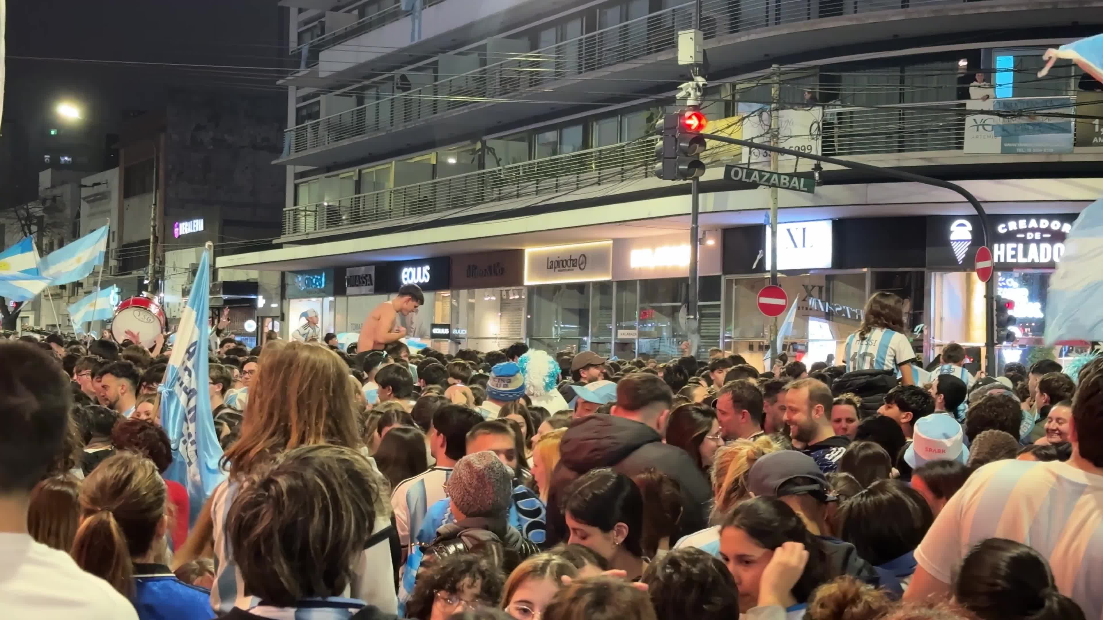 Argentina celebrates victory over England in Buenos Aires on July 15, 2026