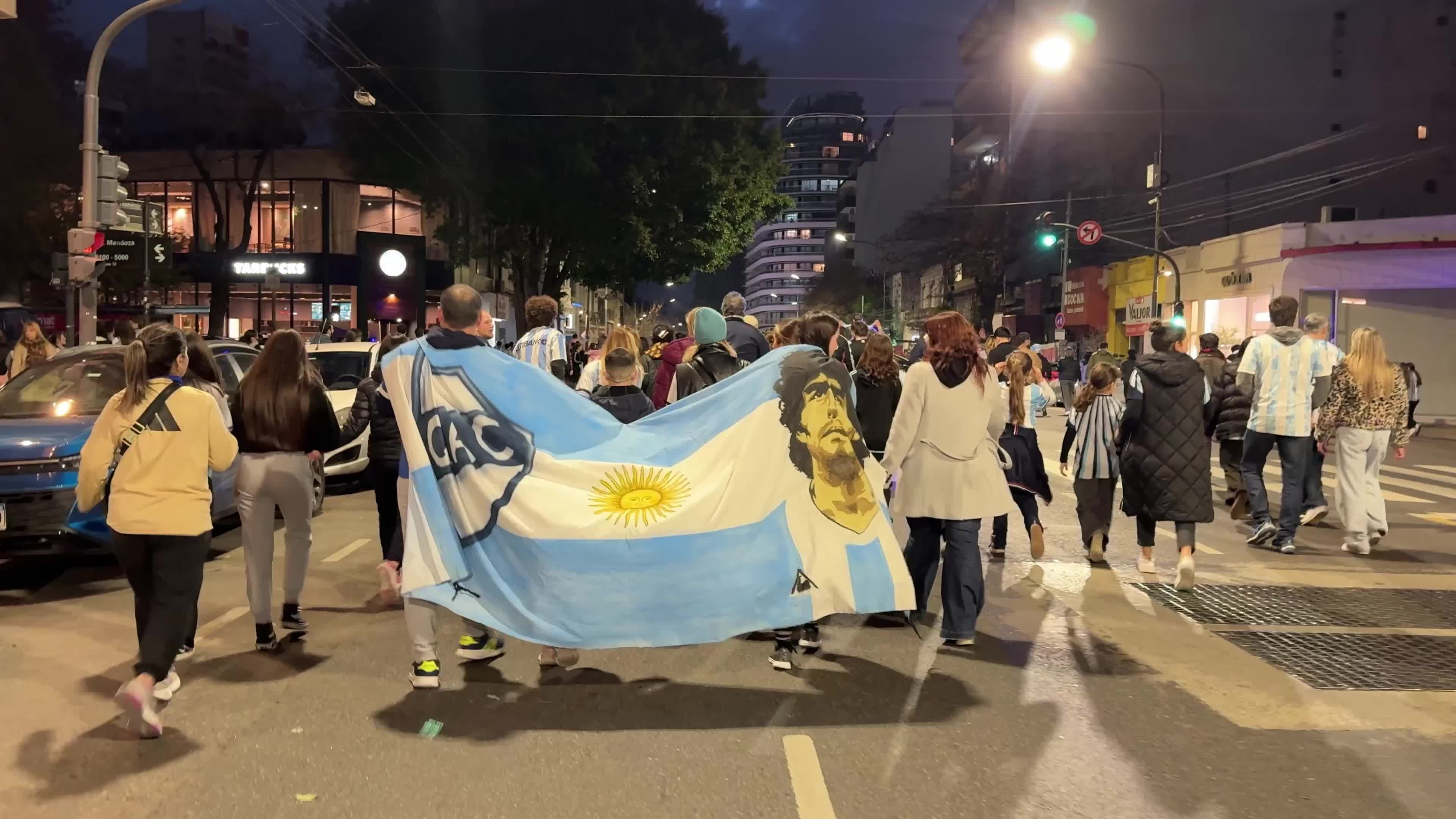 Argentina celebrates victory over England in Buenos Aires on July 15, 2026