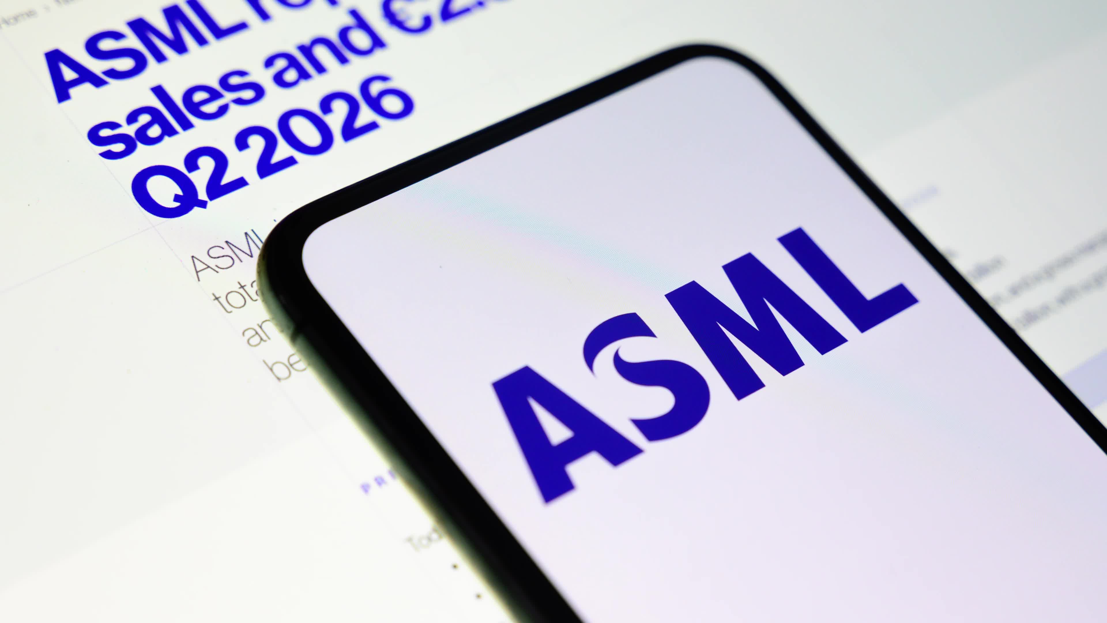 Video illustrations – ASML: Q2 2026 financial results