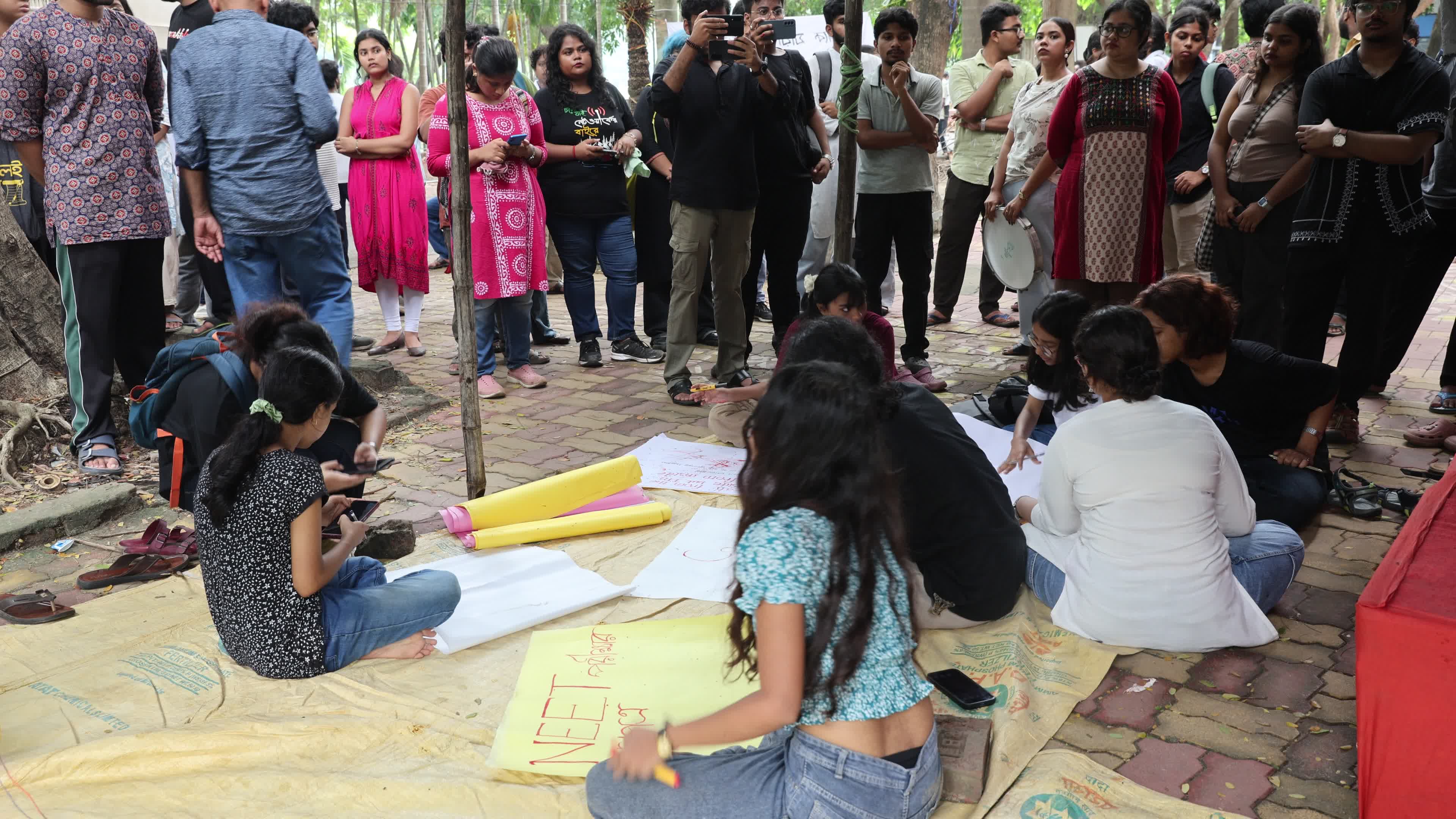 Hunger Strike In Kolkata,India