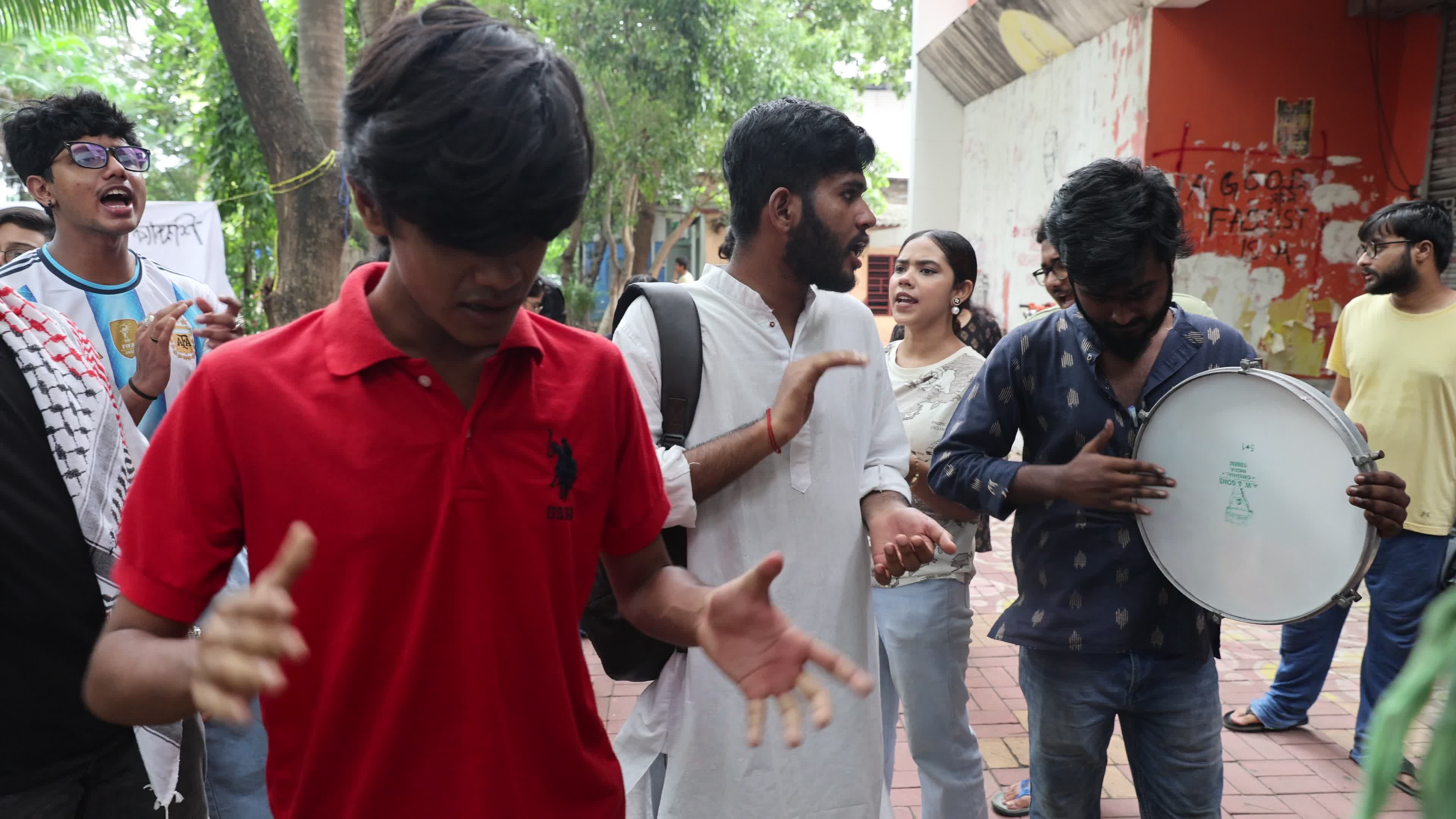 Hunger Strike In Kolkata,India