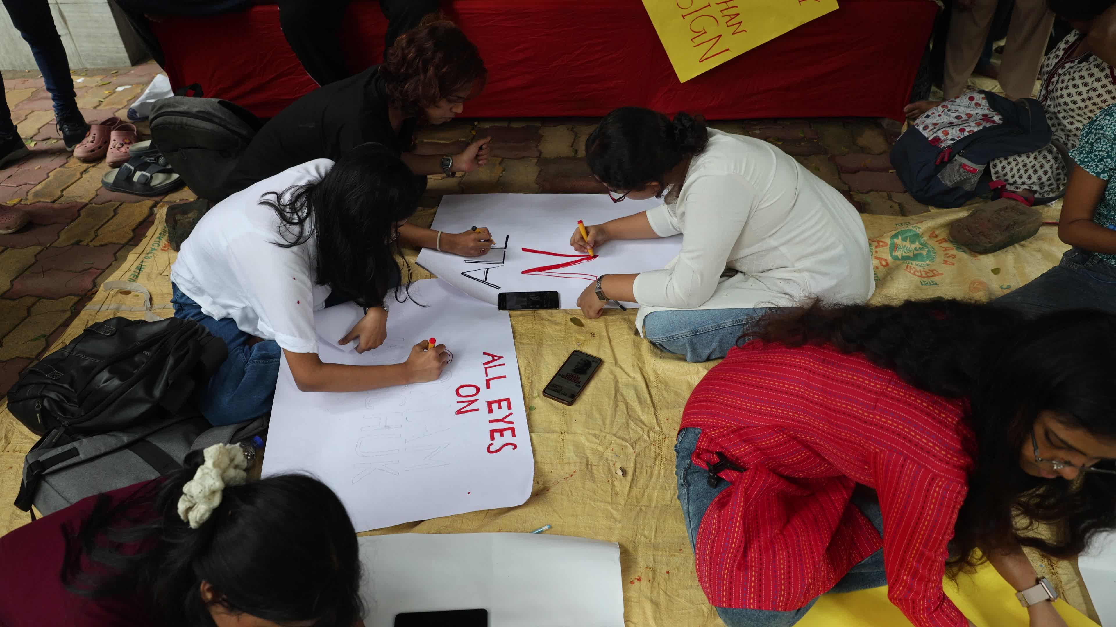 Hunger Strike In Kolkata,India