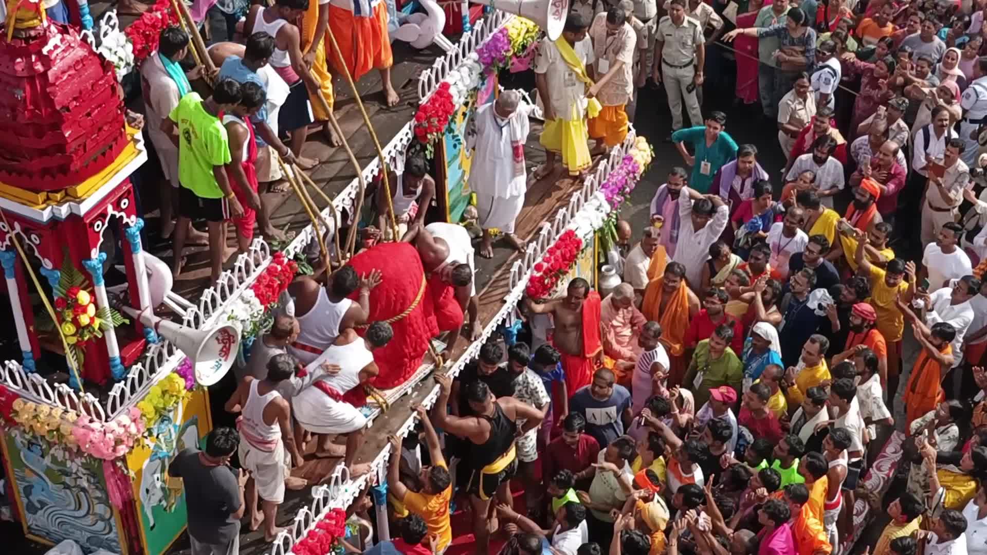 India-Religious- 630 Years old Mahesh Rath Yatra Festival
