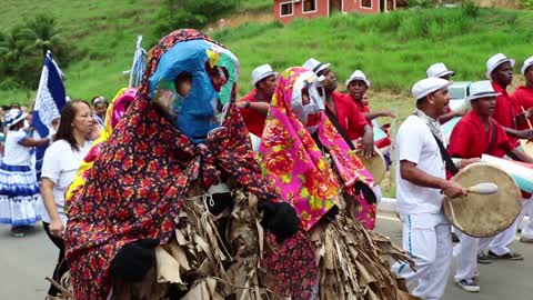 Carnival Congo of Roda Dagua City