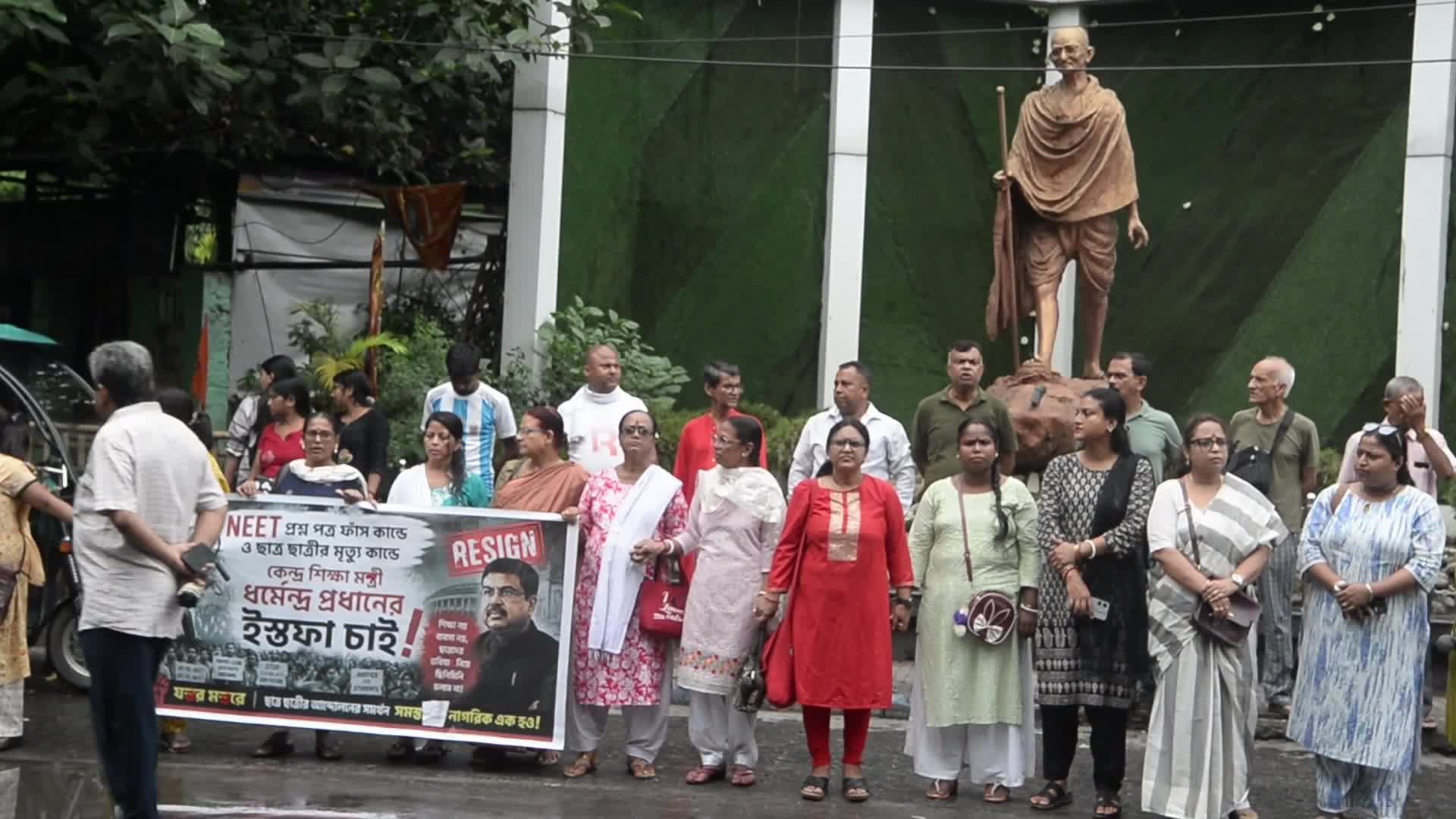 Solidarity march for climate activist Sonam Wangchuk