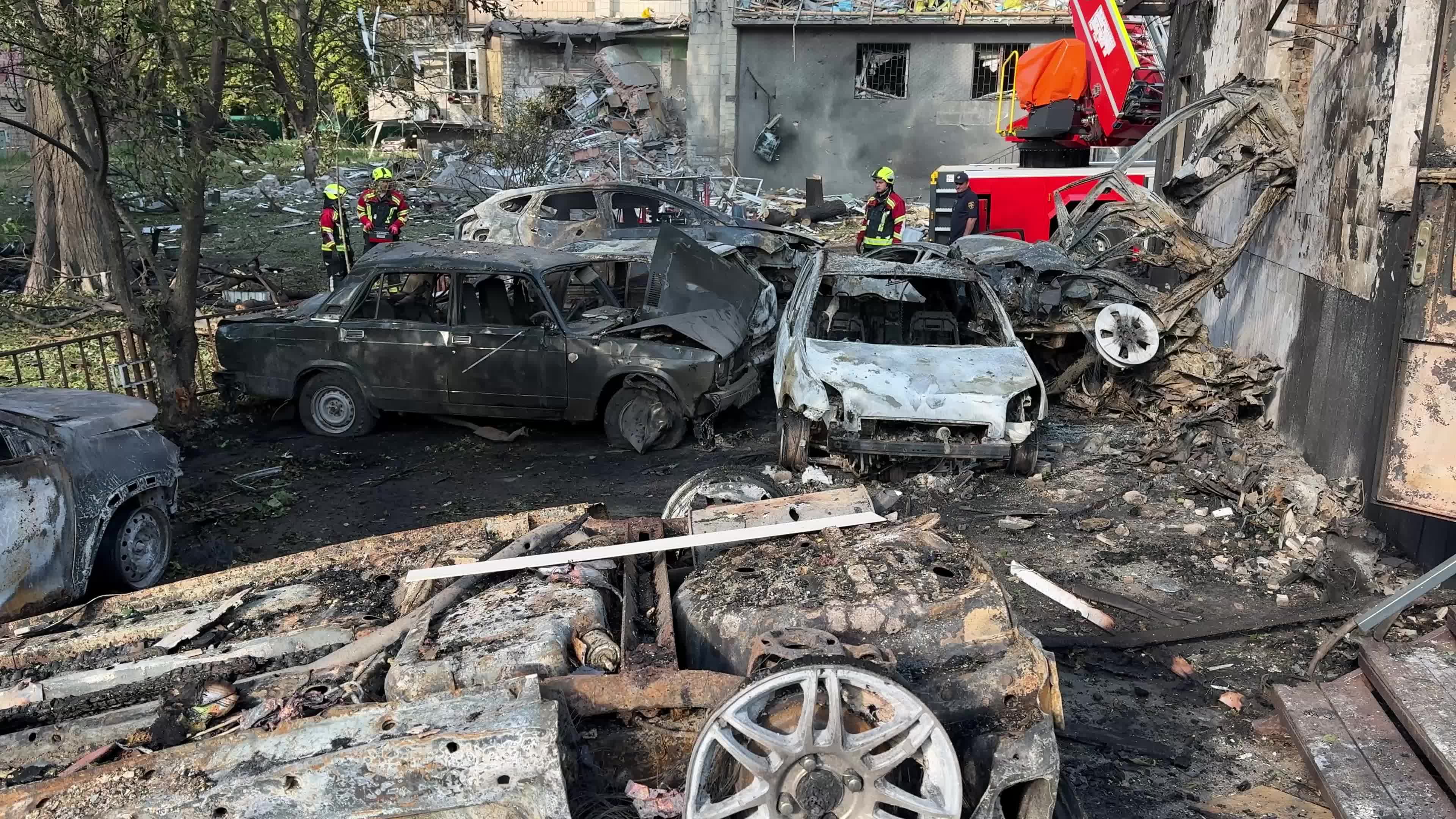 Russia launched 41 ballistic missiles in an attack on Kyiv