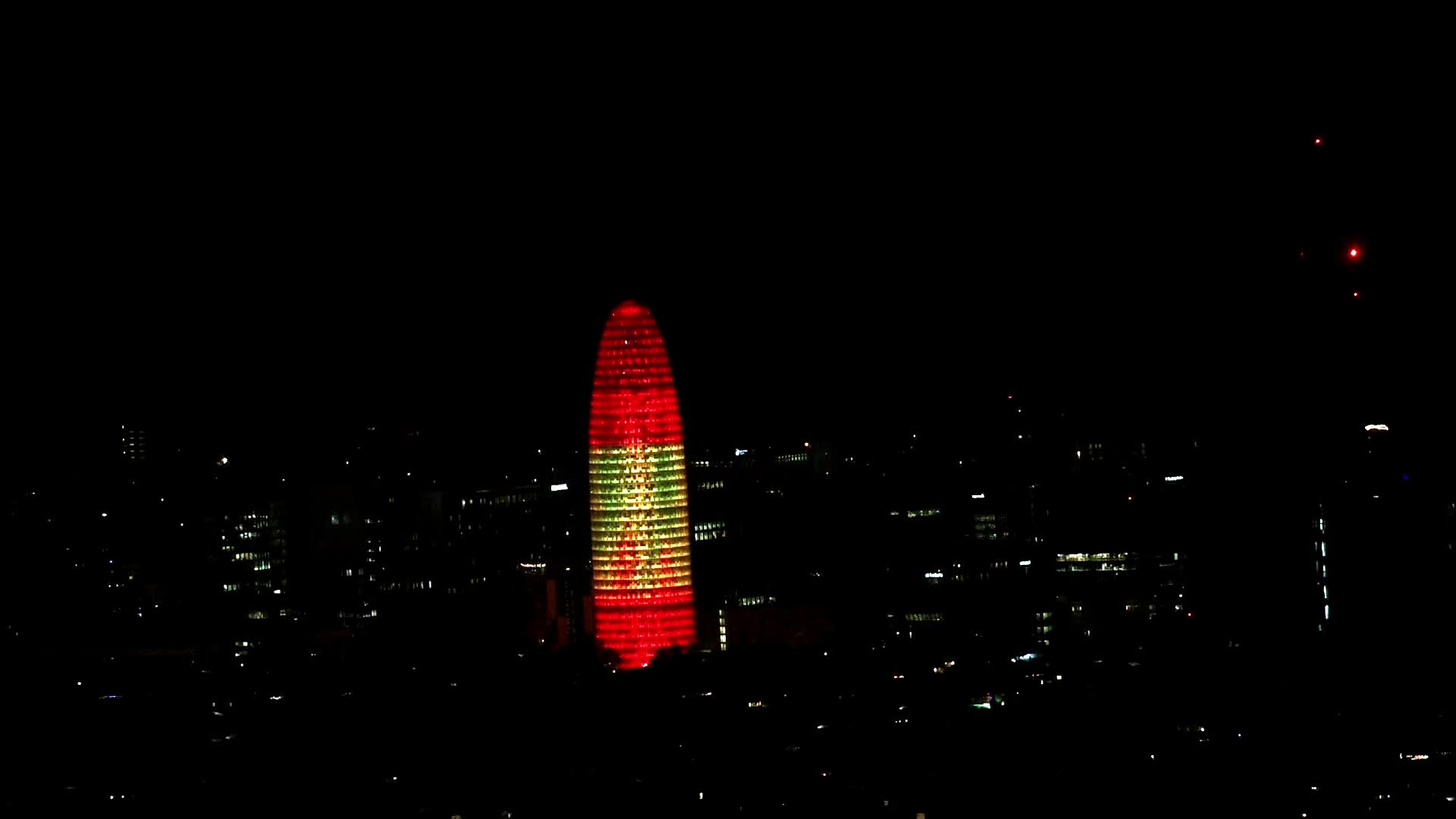 Barcelona celebrates Spain 2026 World Cup title with special lighting at the Torre Glories
