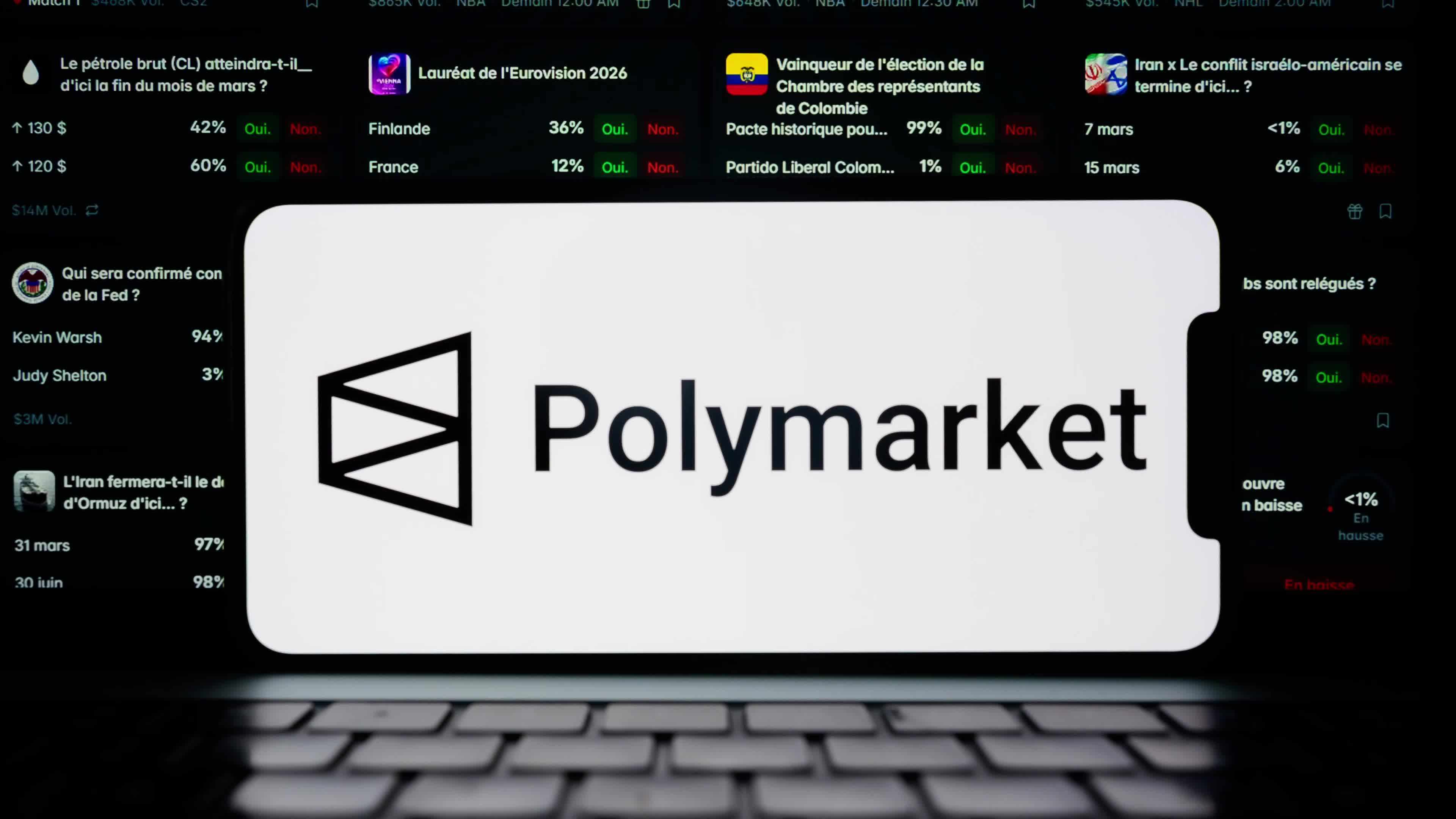 Video illustrations – France completely blocks access to Polymarket