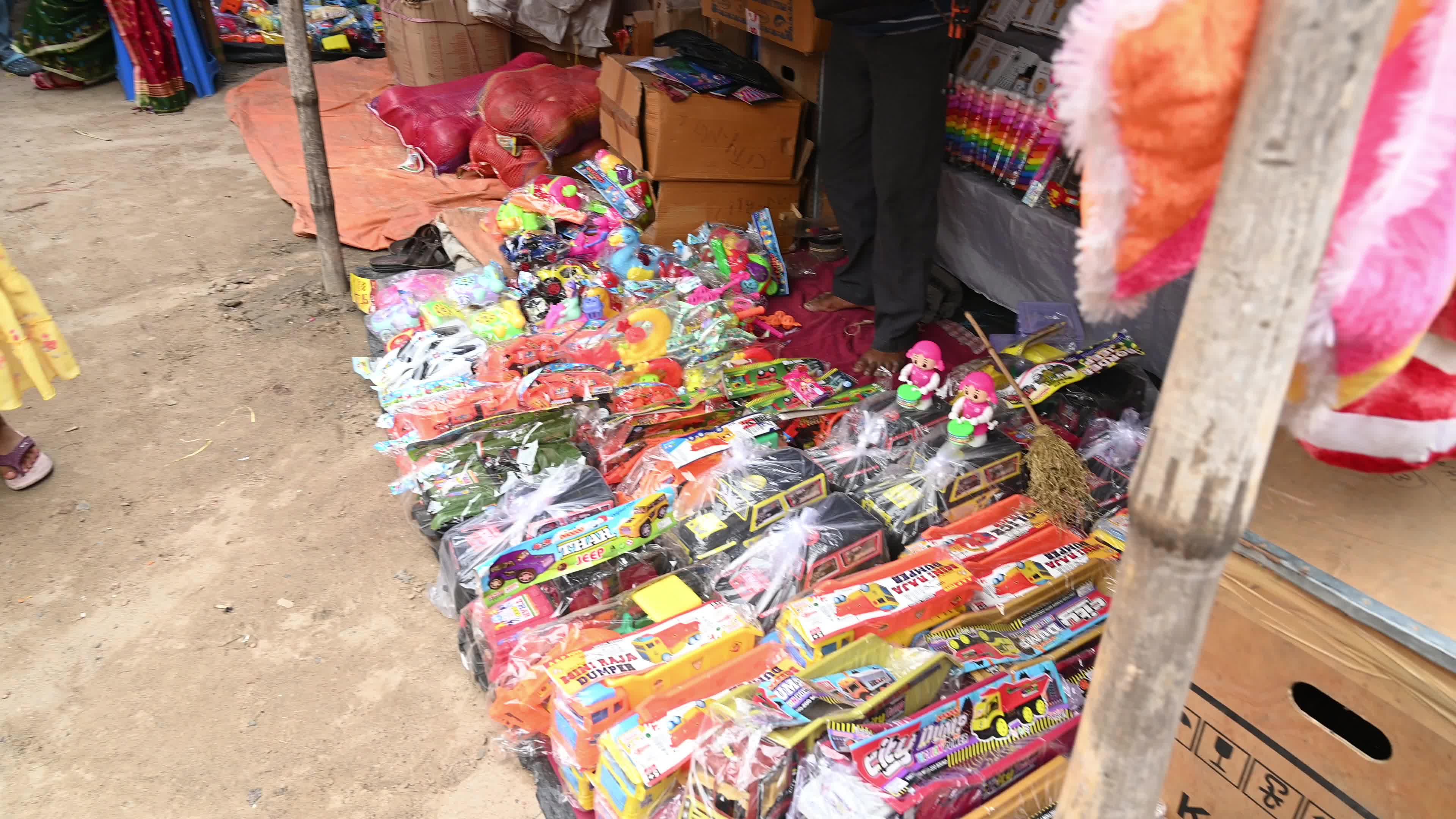 Plastic Toys Shop - Indian Economy