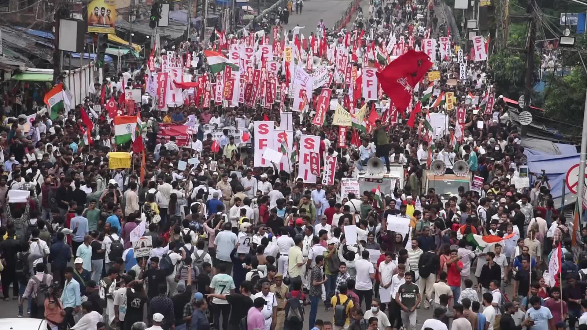 India Cockroach Protests
