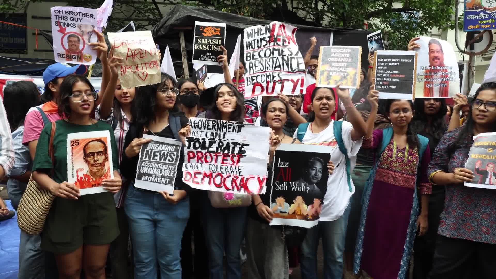 Education Protest In Kolkata,India - 07/22/2026