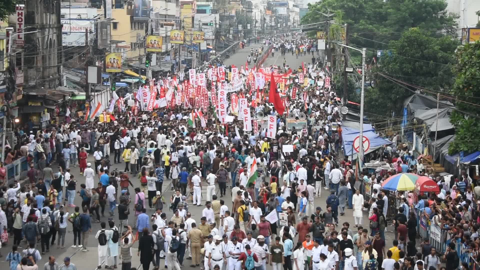 Protest Against NEET Exam Scam In Kolkata. - 07/24/2026