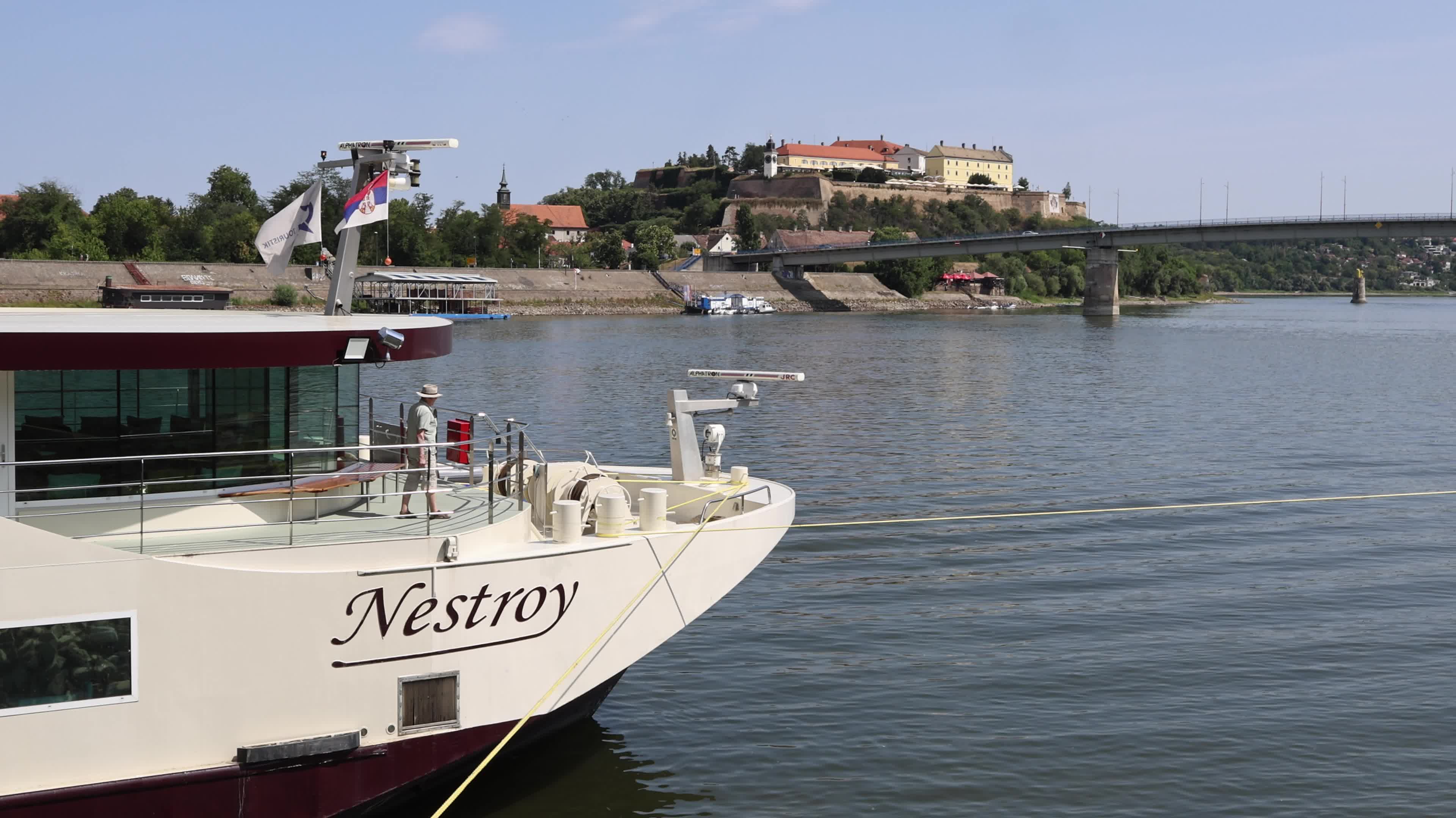 Tourist on the Cruise Ship MS Nestroy