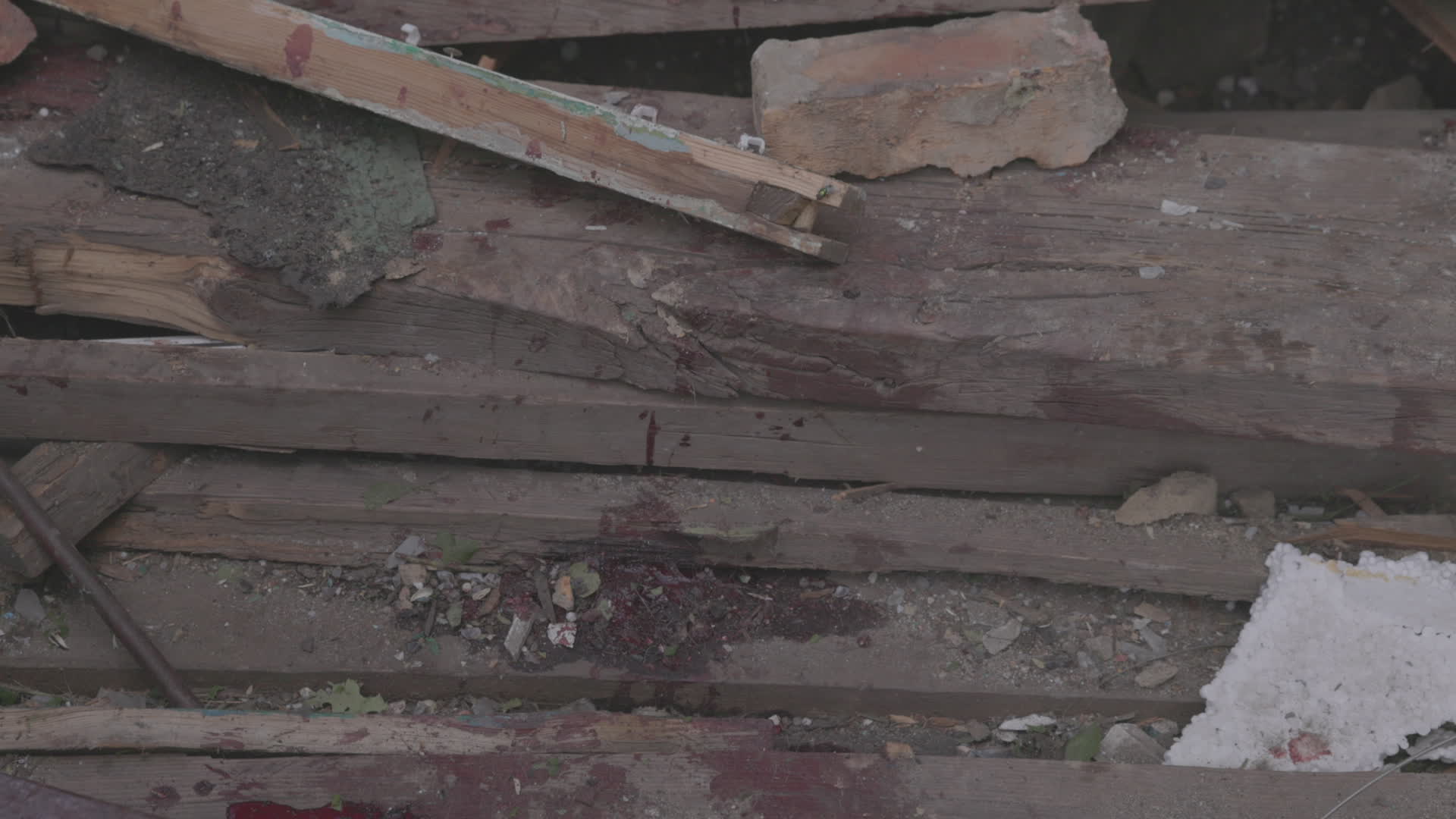 Aftermath of a Russian drone attack in Kharkiv