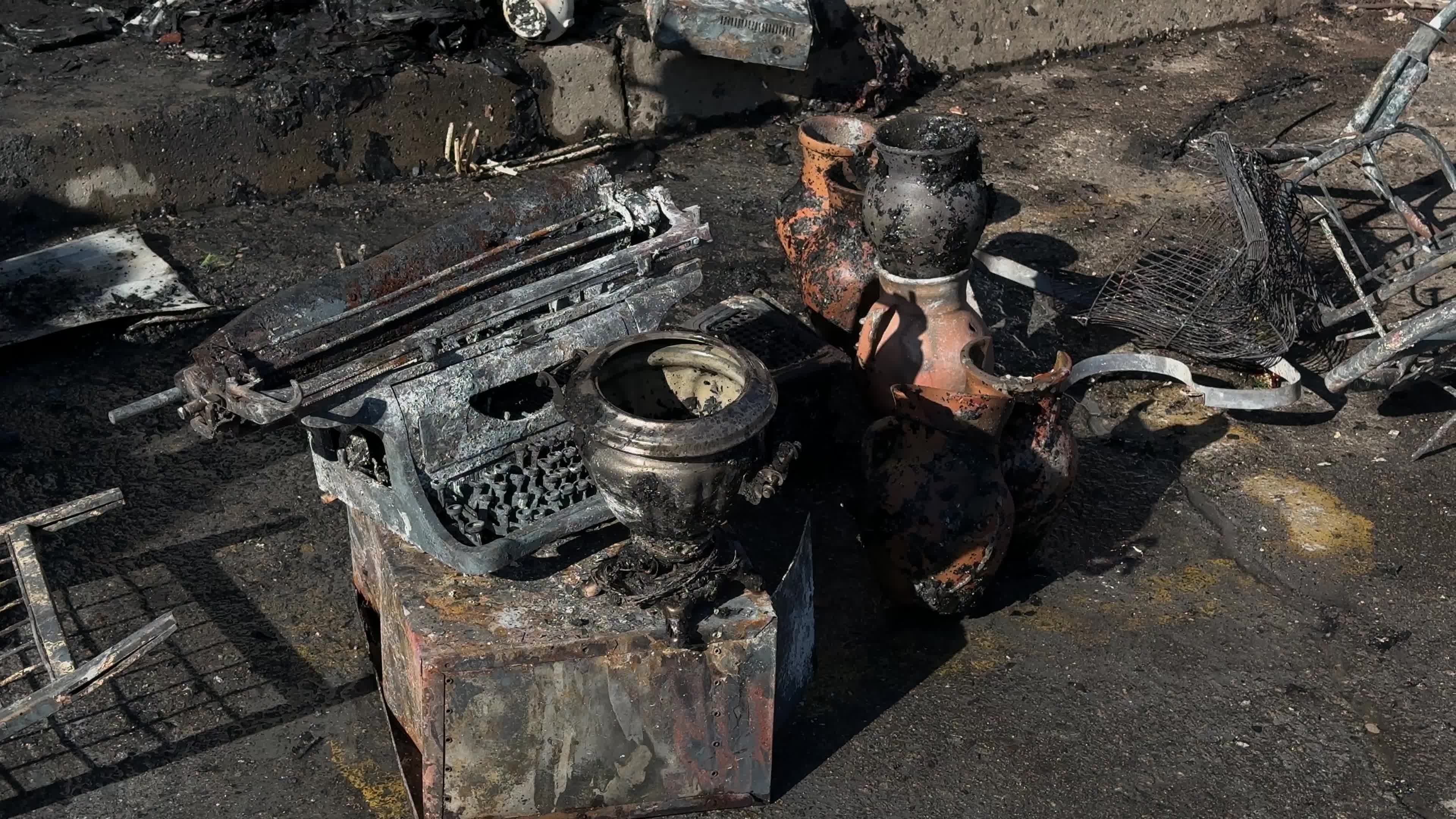 The aftermath of a Russian missile and drone attack on Kyiv, Ukraine, on July 30, 2026.