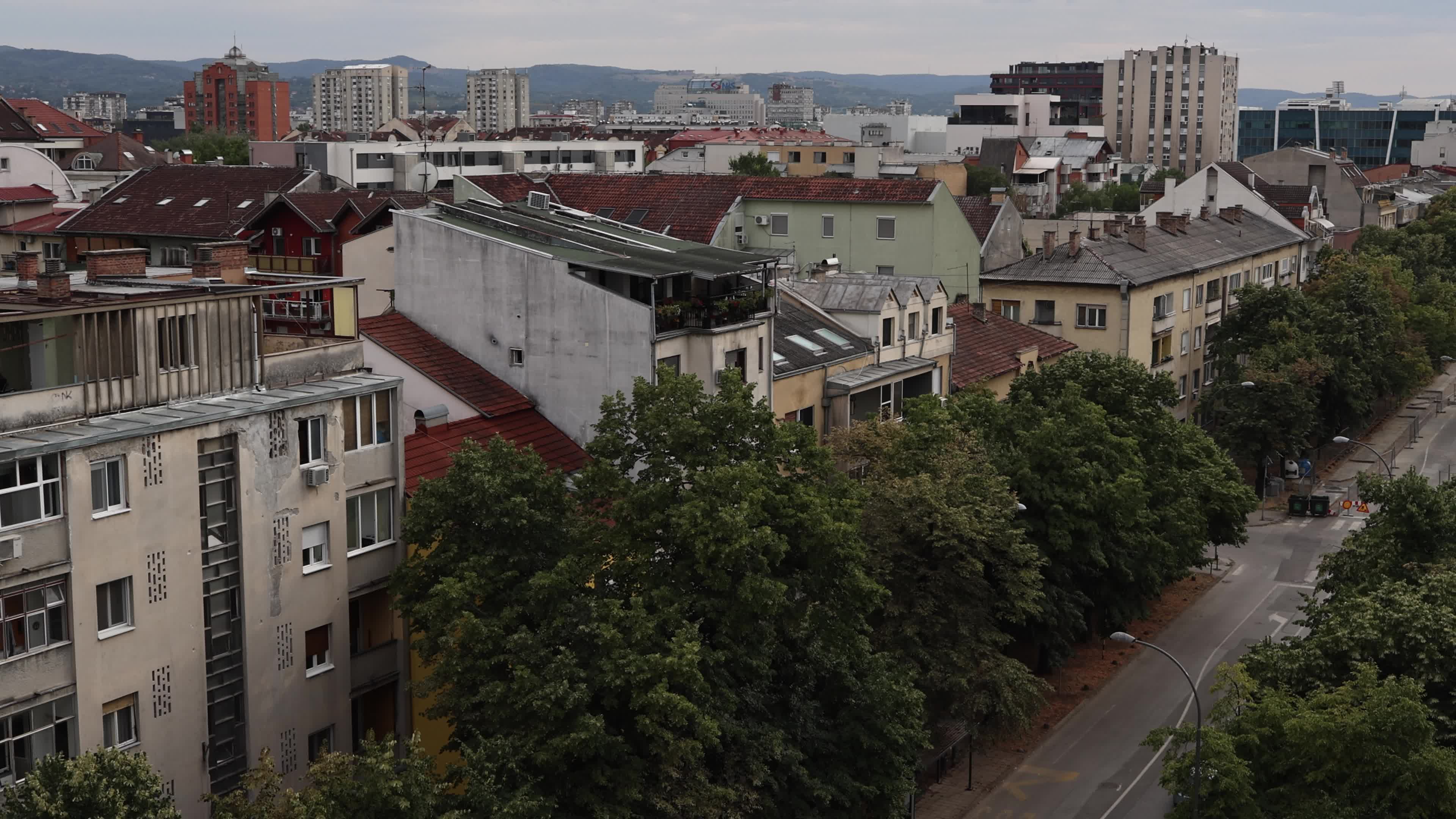 Maksima Gorkog Street in Novi Sad