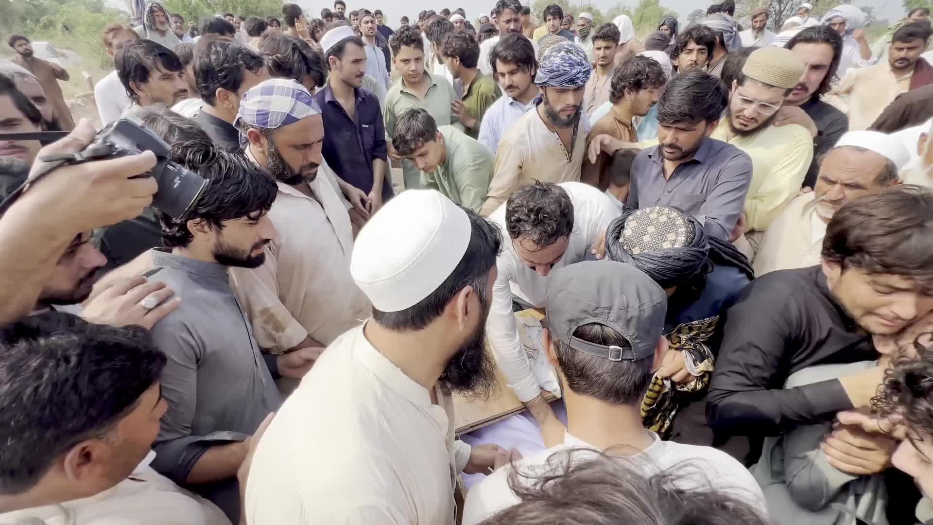 Funeral prayers held for police personnel killed in Hangu militant attack