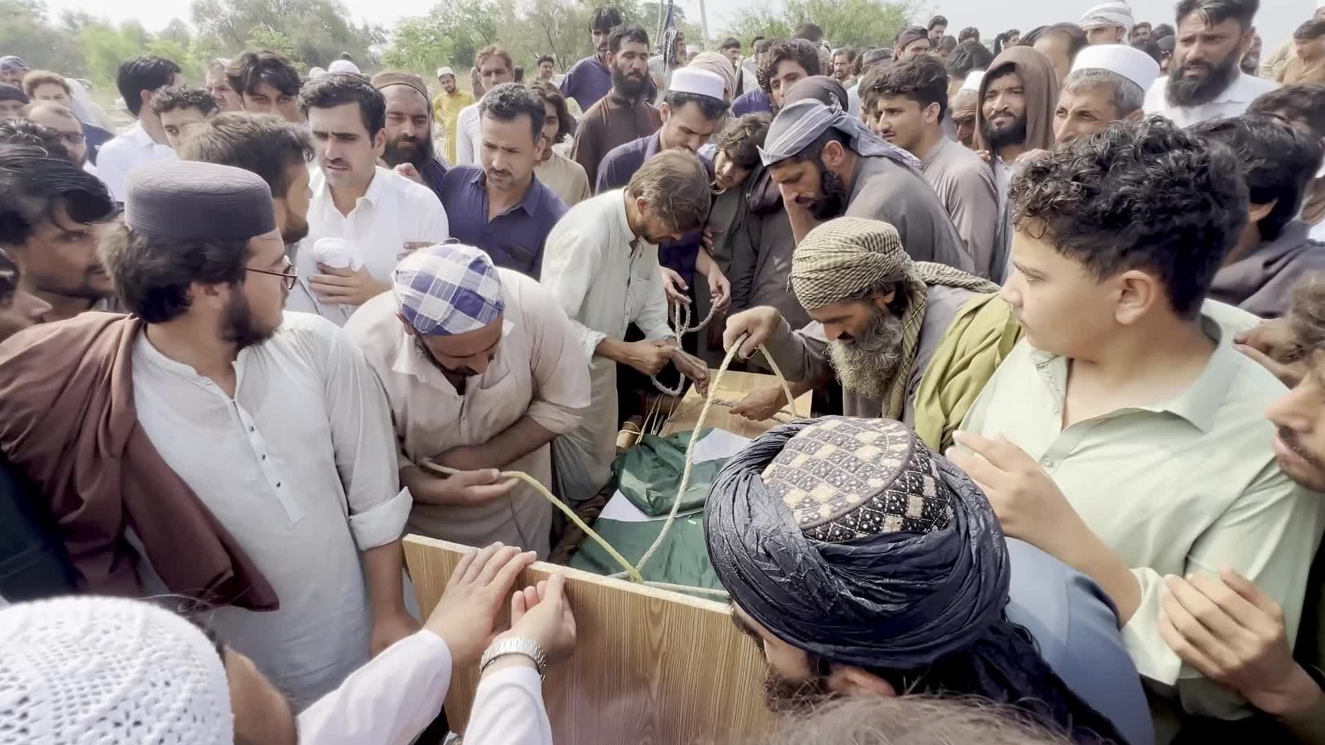 Funeral prayers held for police personnel killed in Hangu militant attack