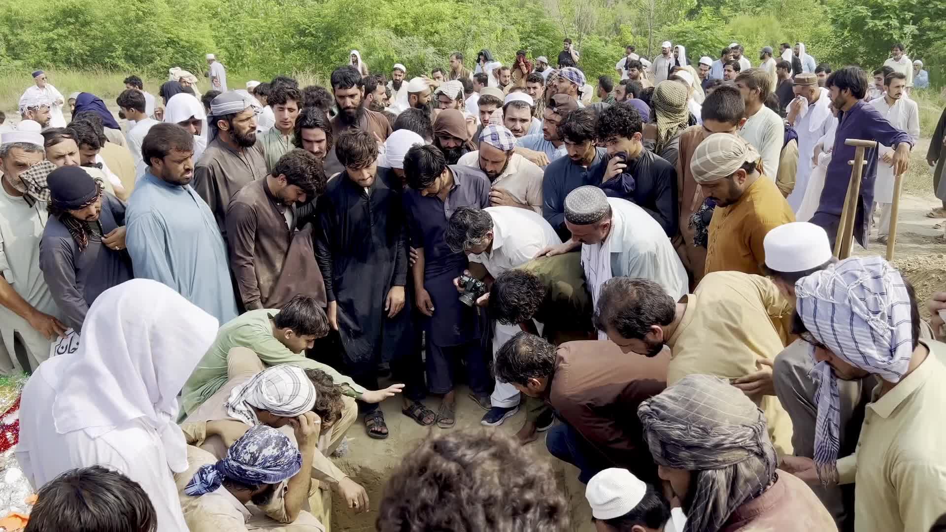 Funeral prayers held for police personnel killed in Hangu militant attack