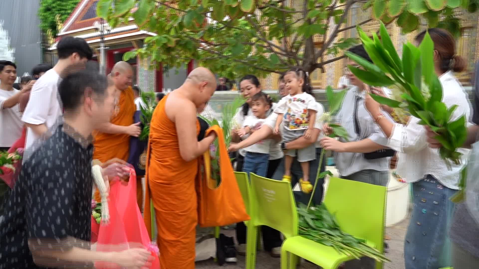 Floral Merit Making Ceremony For The Buddhist Lent Day. - 07/30/2026