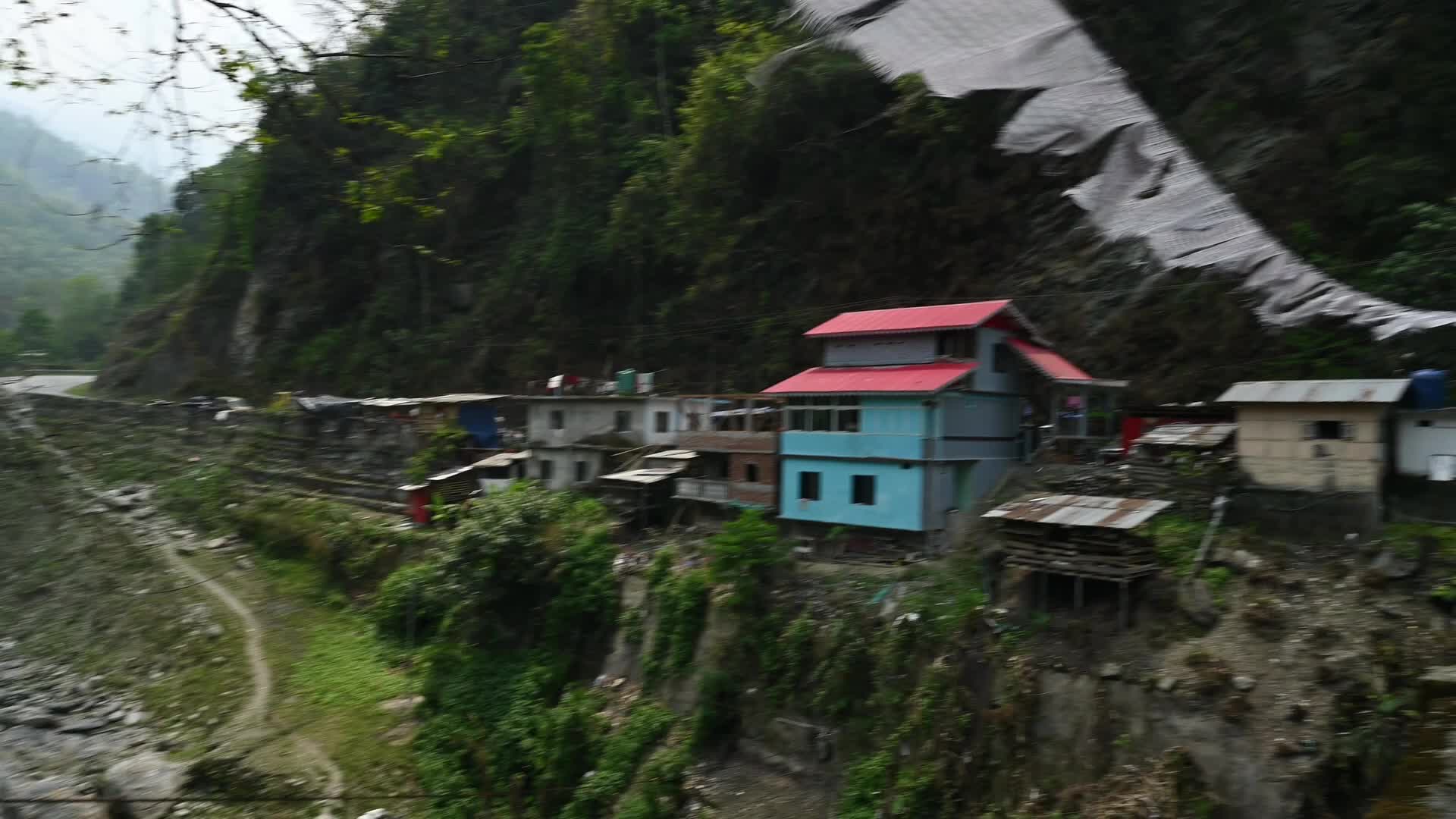 Resi border between West Bengal and Sikkim - Rishikhola River