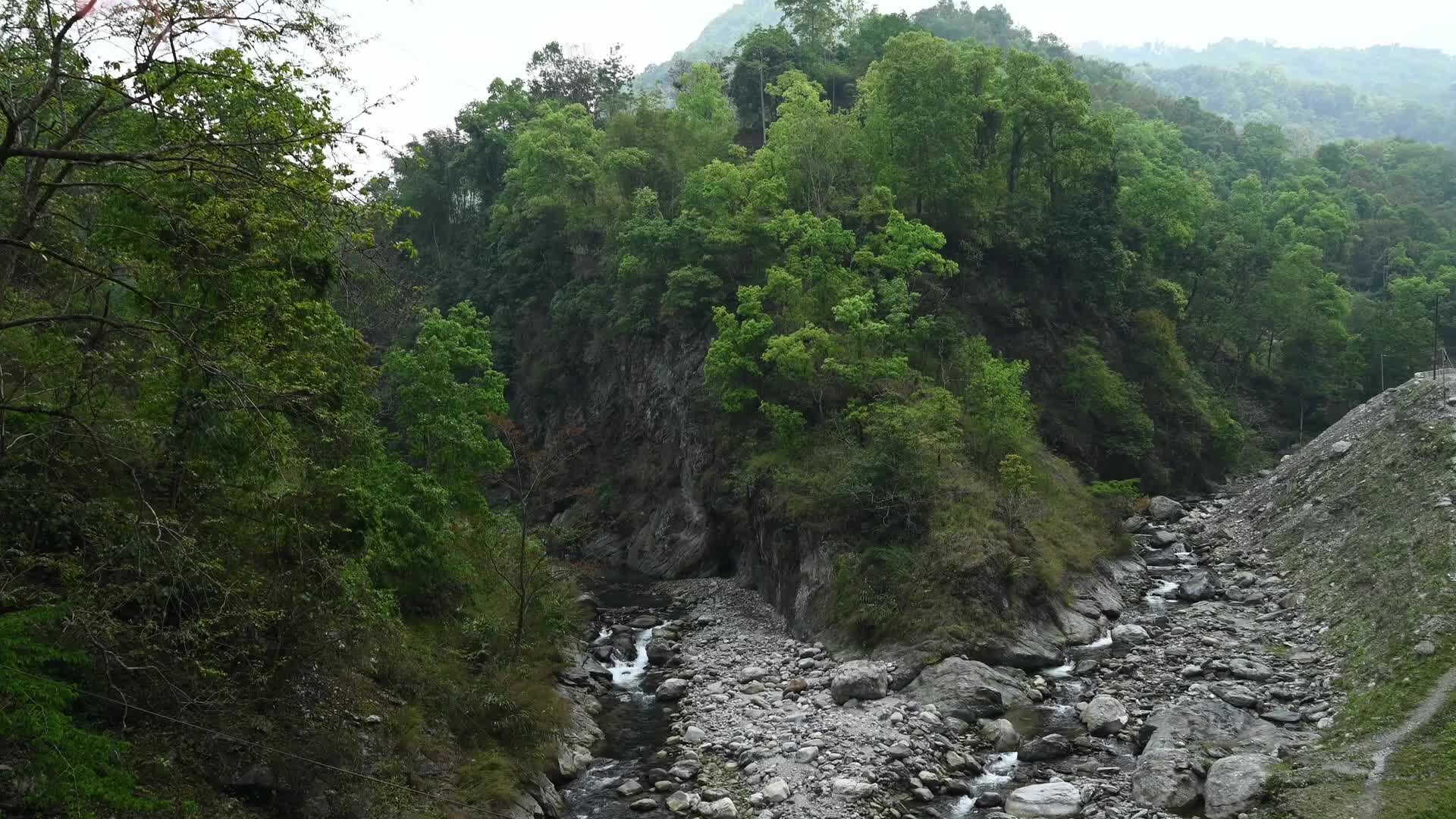 Resi border between West Bengal and Sikkim - Rishikhola River