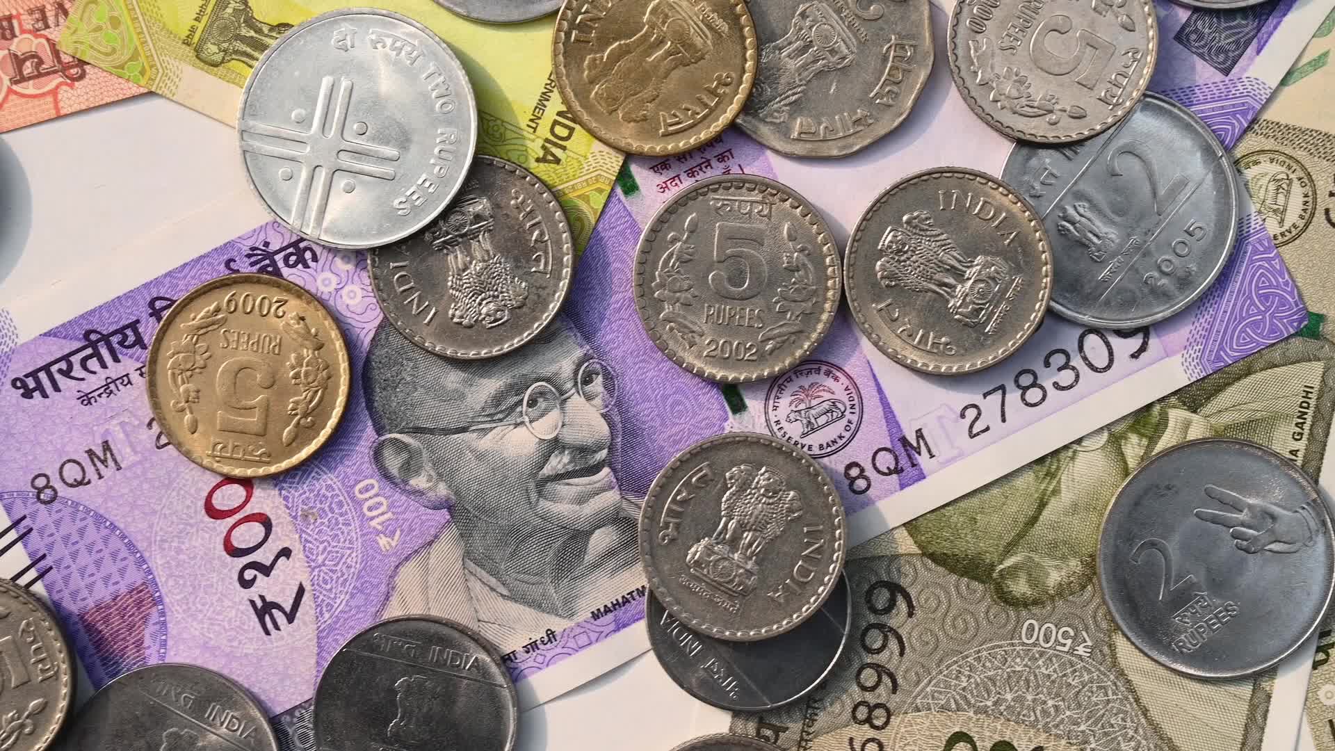 Indian Currency - Notes - Coins