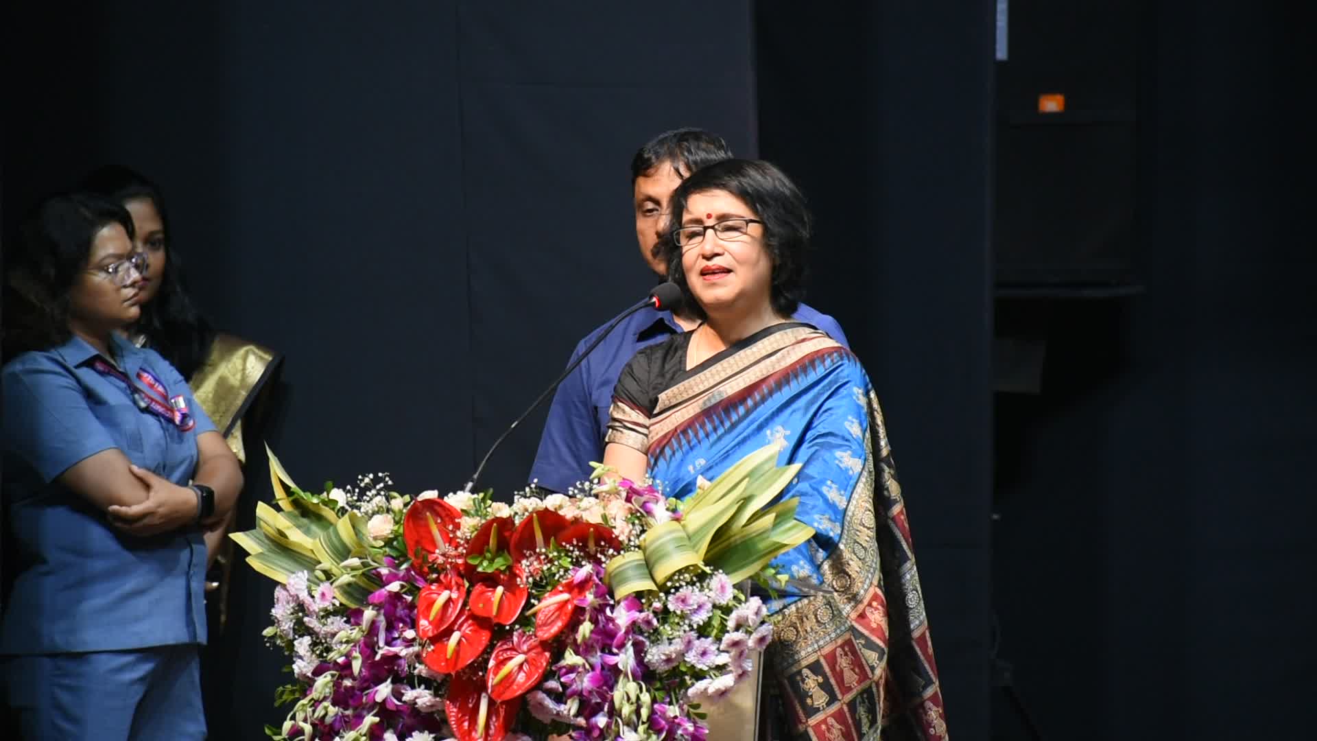 Exiled bangladeshi author Taslima Nasreen in Kolkata.