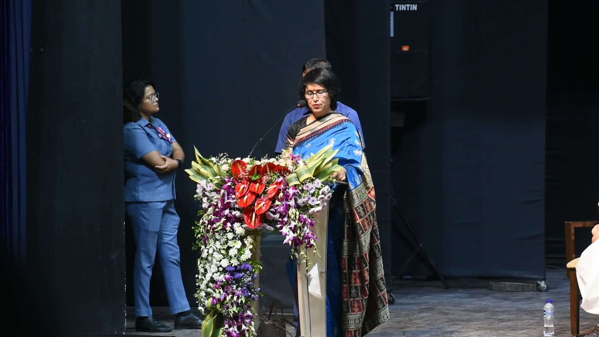 Exiled bangladeshi author Taslima Nasreen in Kolkata.