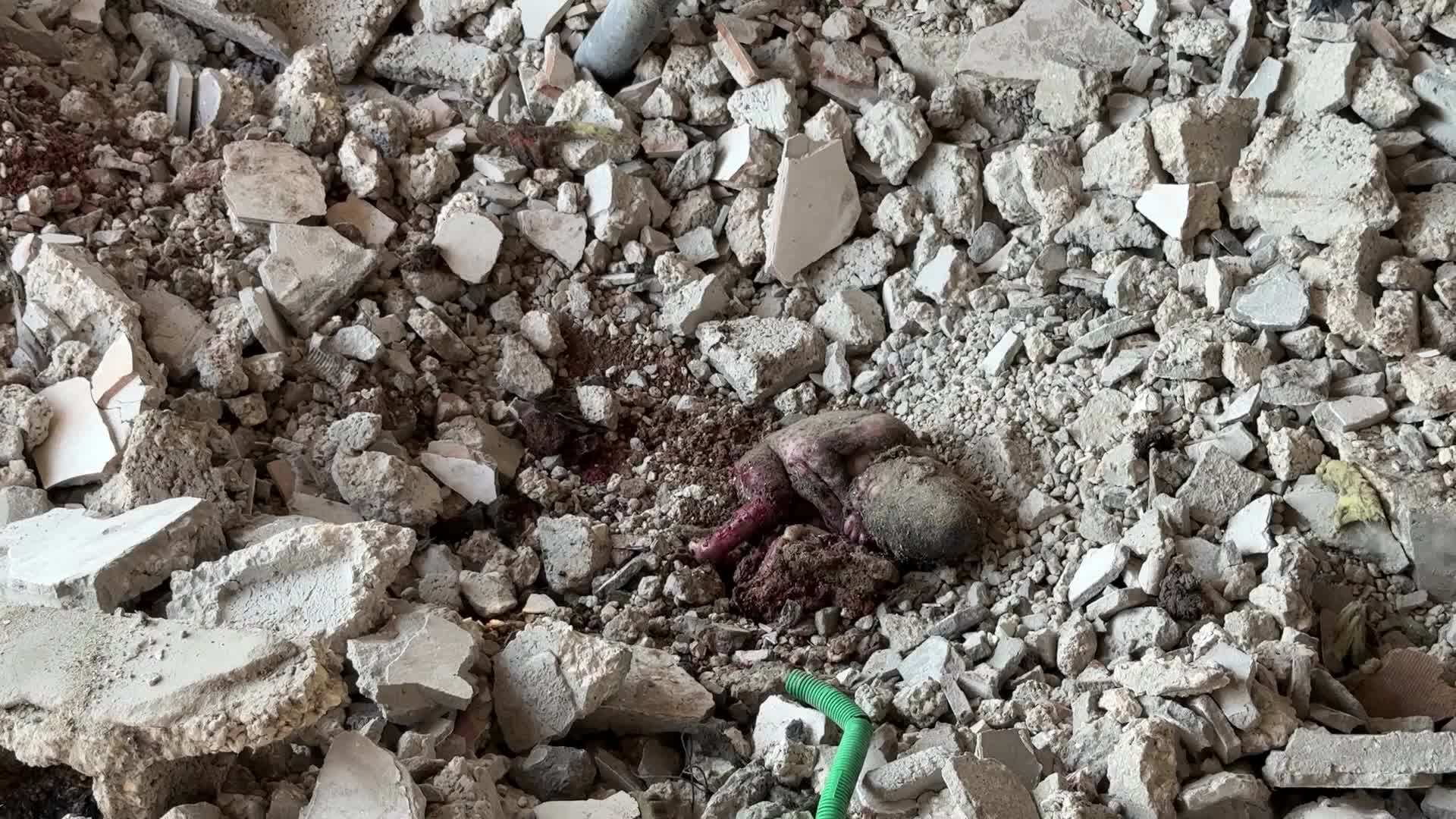 Aftermath of Israeli Airstrike In Gaza