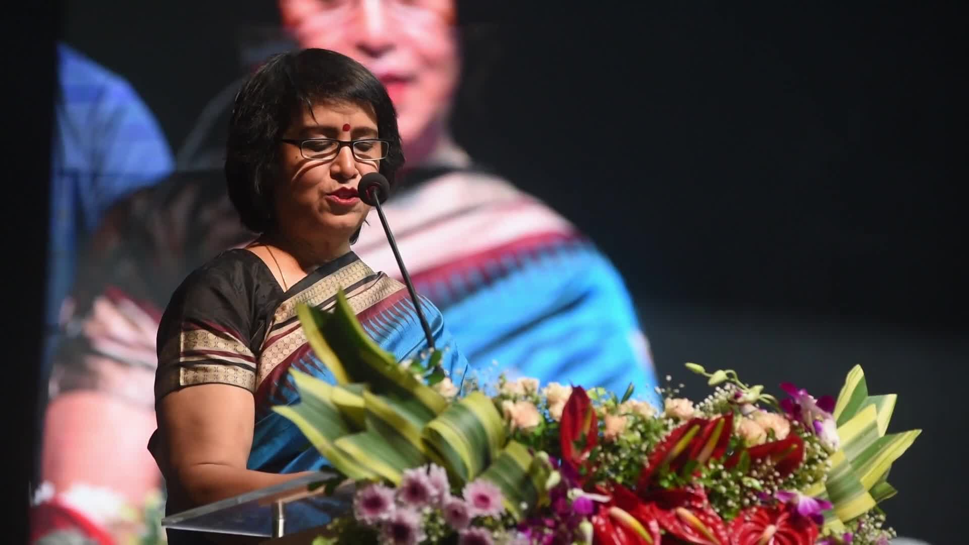Exiled Author Taslima Nasreen In Kolkata