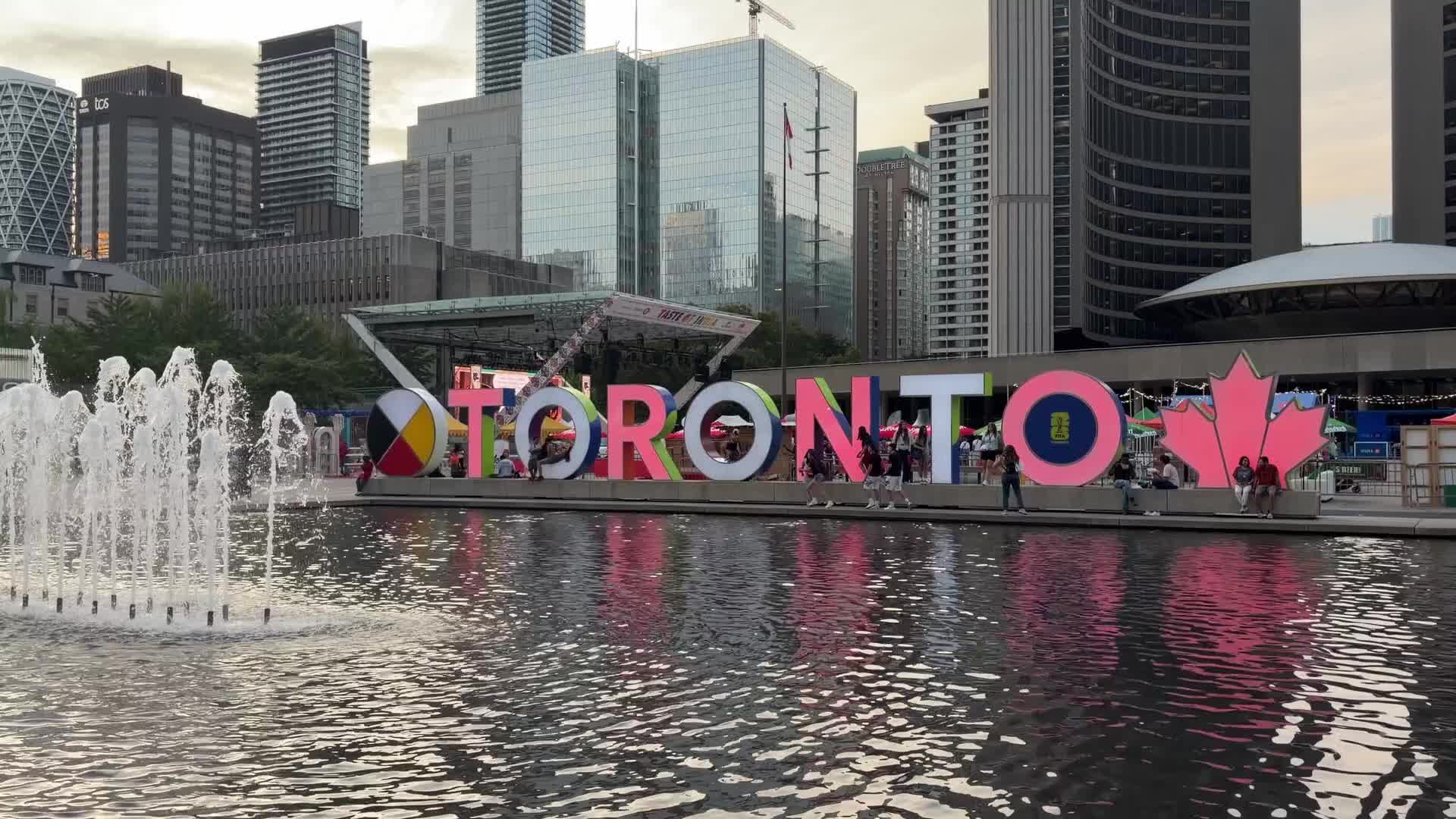 Sunny day, Toronto, Canada