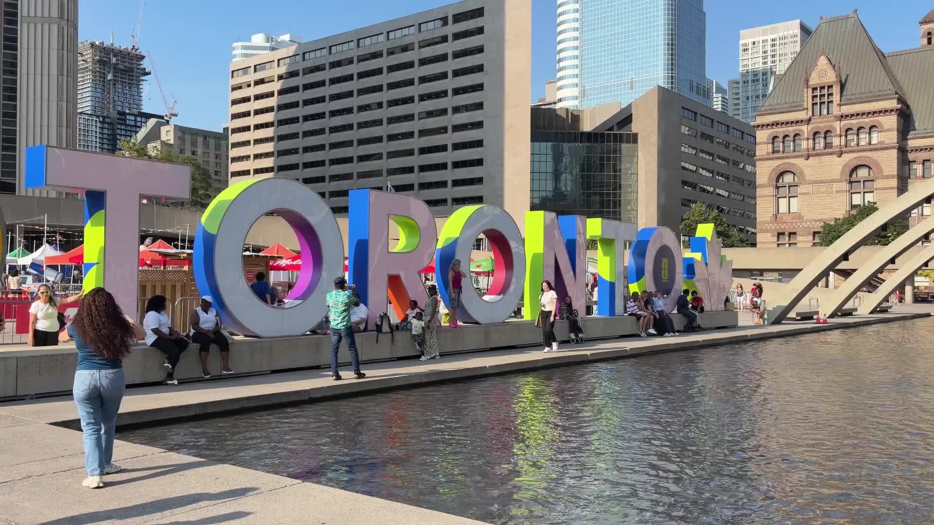 Sunny day, Toronto, Canada