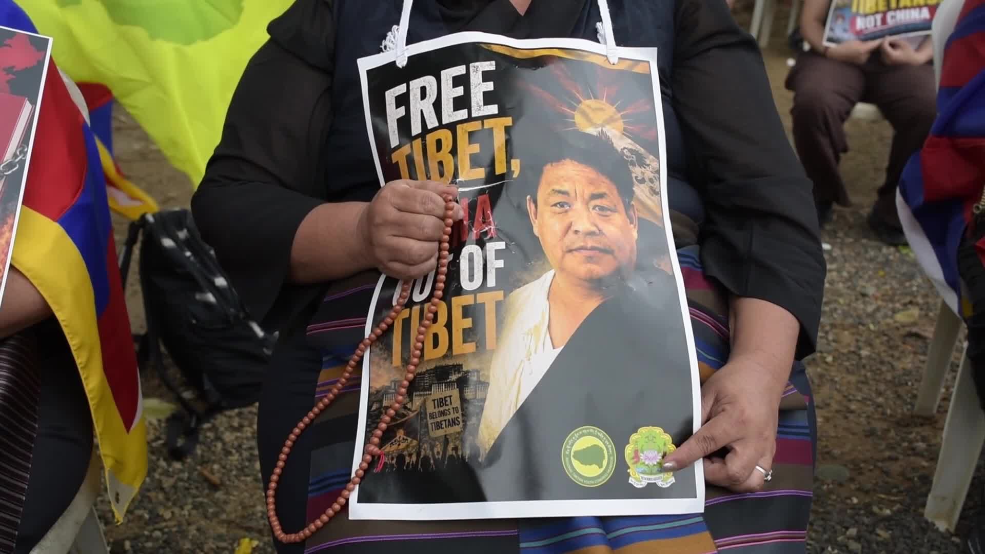 Tibetans Youth Congress Protest In Mumbai