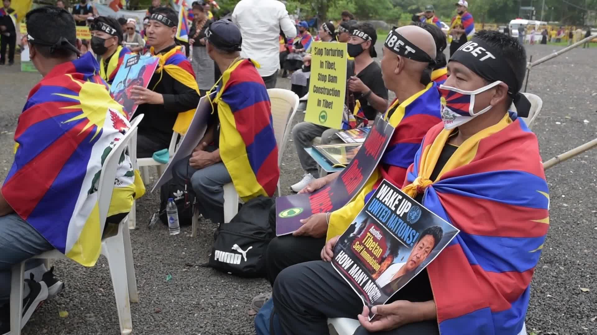 Tibetans Youth Congress Protest In Mumbai