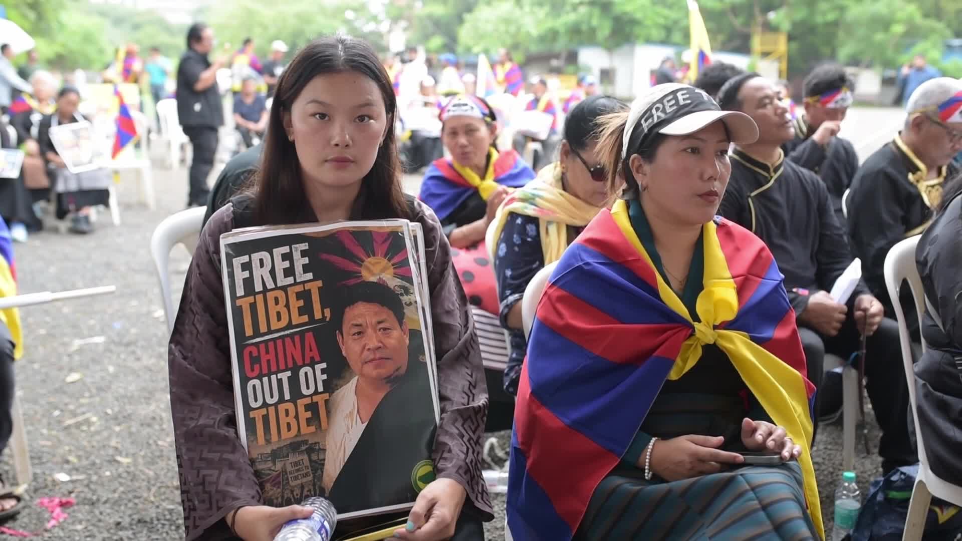 Tibetans Youth Congress Protest In Mumbai