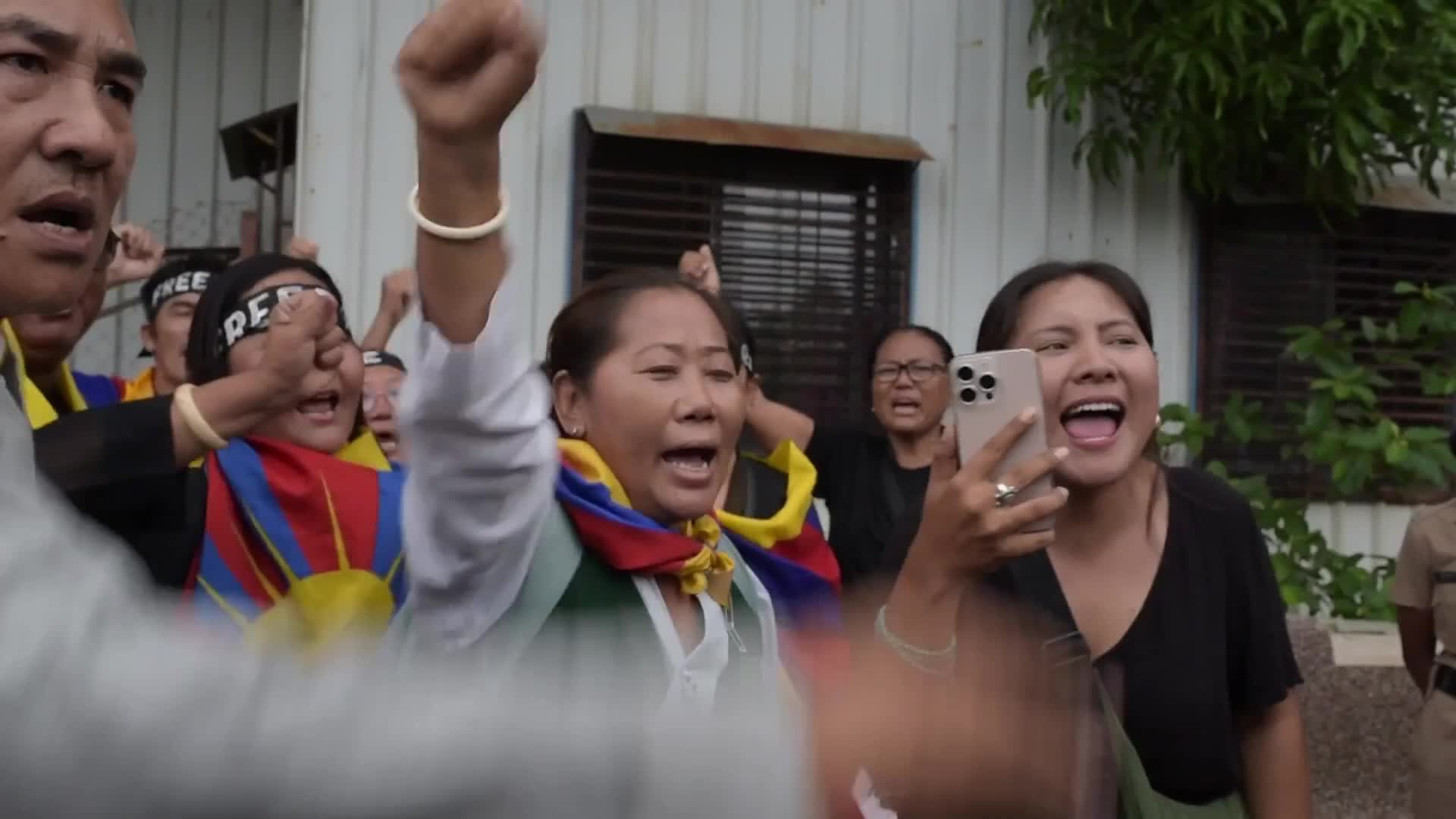 Tibetans Youth Congress Protest In Mumbai