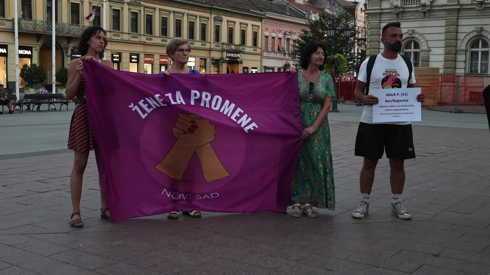 Protest Against Femicide in Novi Sad