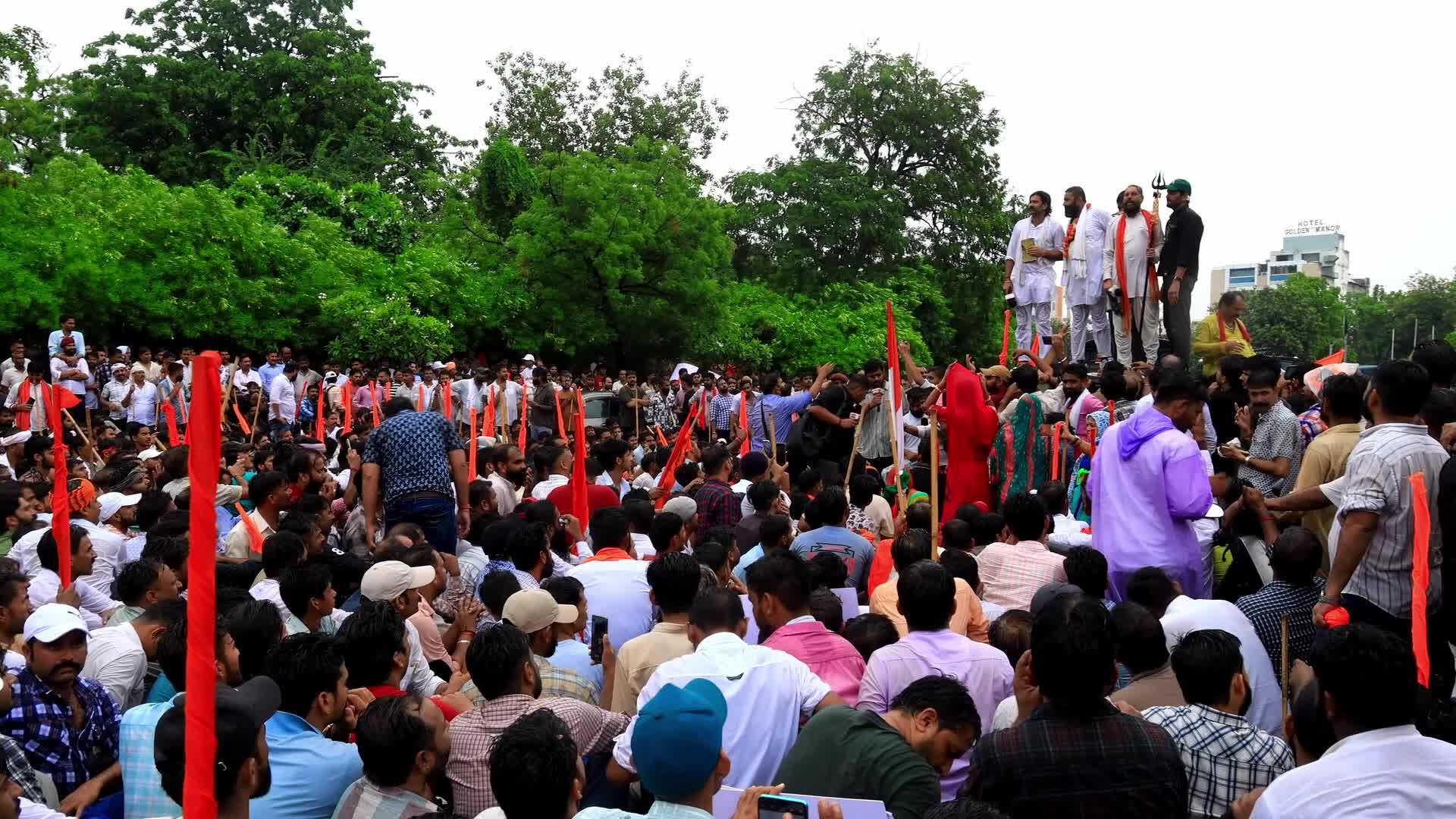 Karni Sena: UGC Rollback Protest in Jaipur
