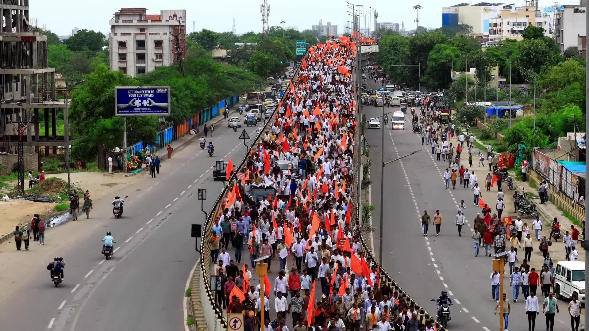 Karni Sena: UGC Rollback Protest in Jaipur