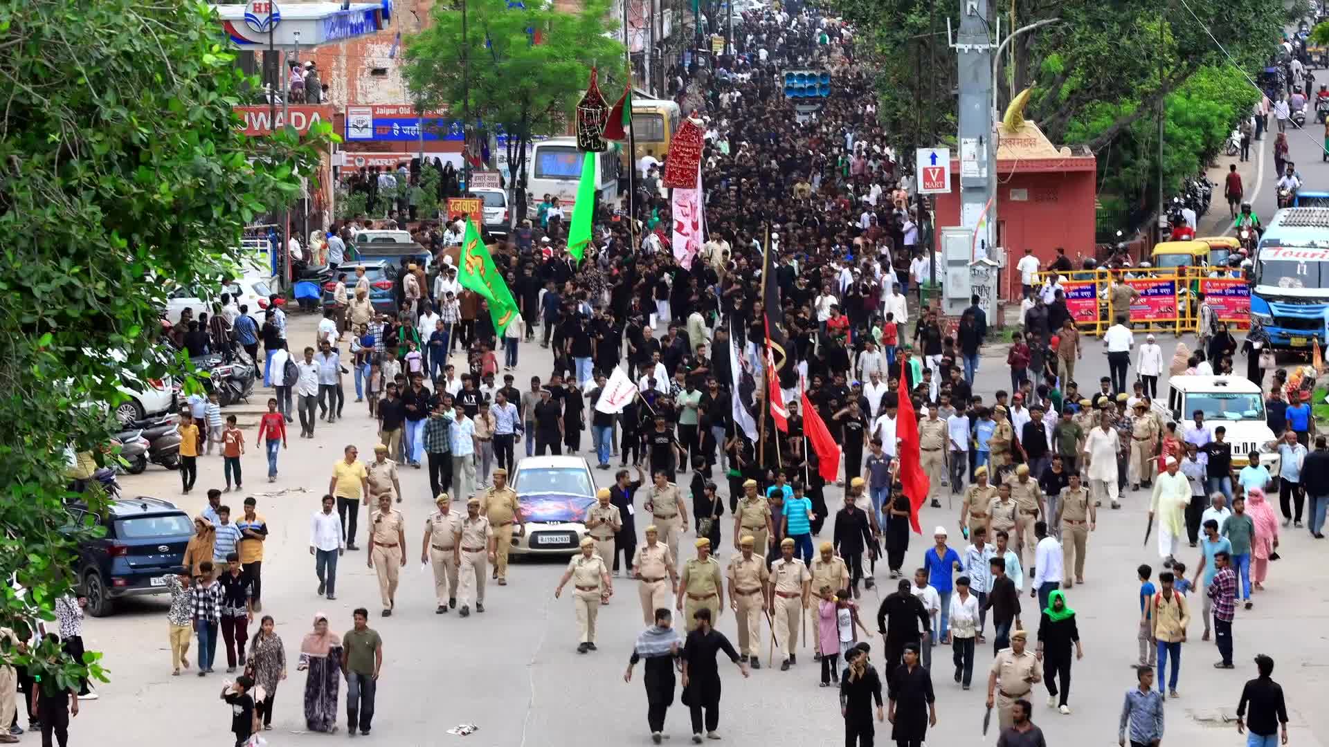 Chehlum (Arbaeen) Procession In Jaipur