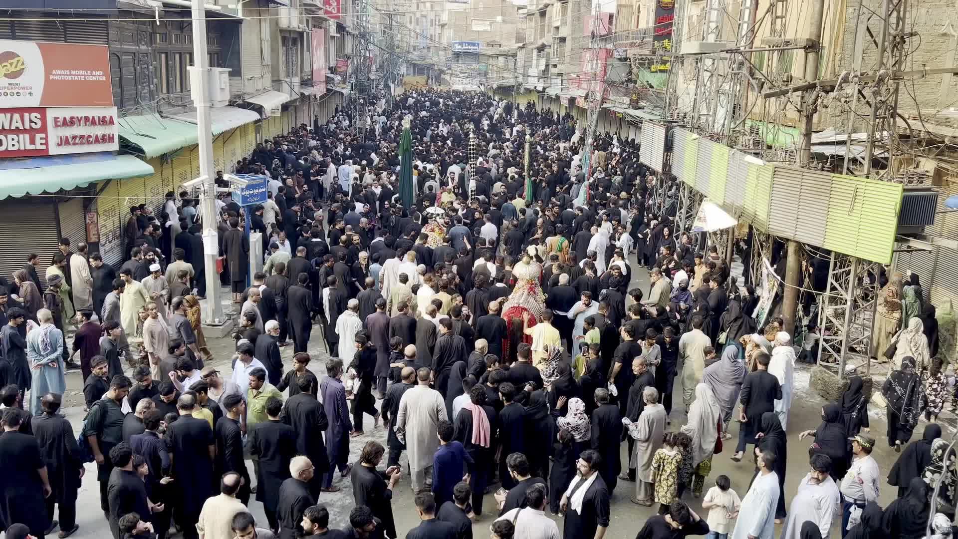 Shiite Muslims Observe Chehlum Procession in Peshawar