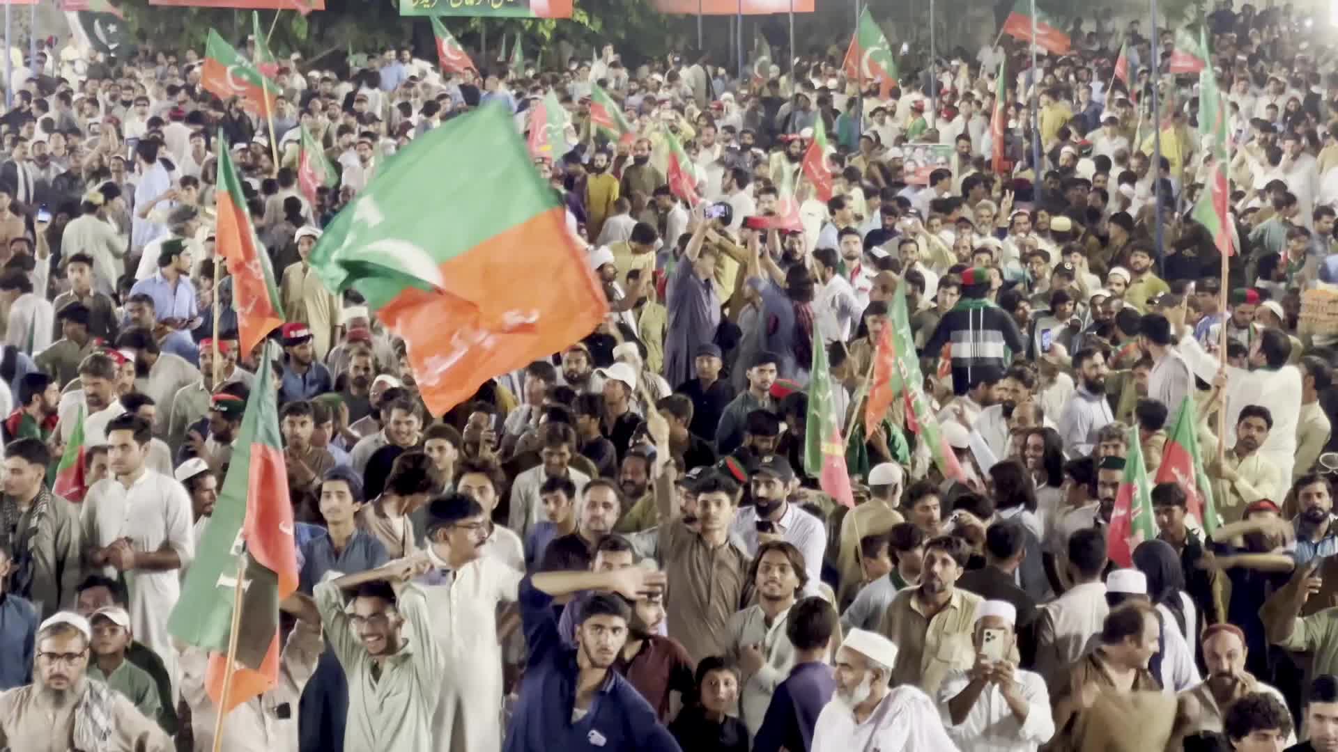 Pakistan's opposition PTI stages protests marking 3 years since Imran Khan's arrest