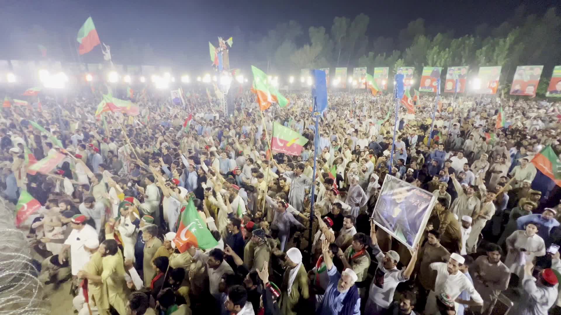 Pakistan's opposition PTI stages protests marking 3 years since Imran Khan's arrest