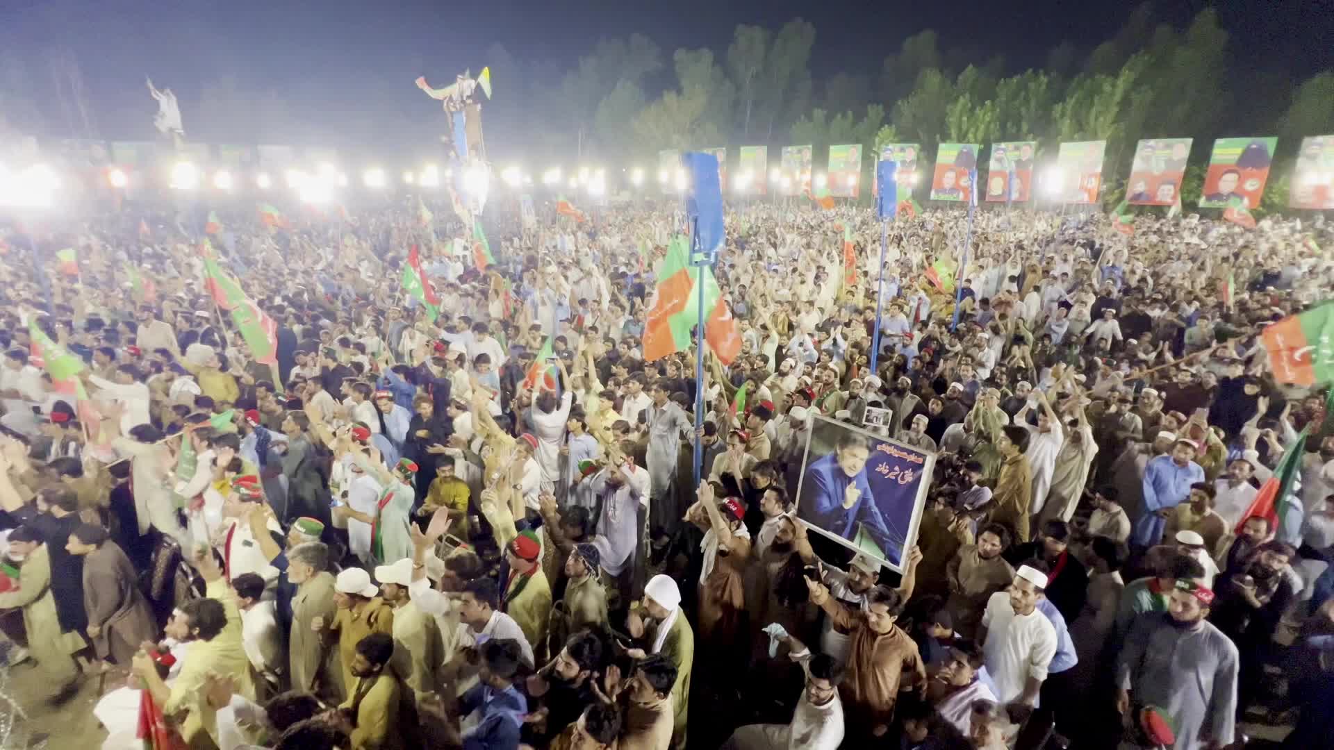 Pakistan's opposition PTI stages protests marking 3 years since Imran Khan's arrest