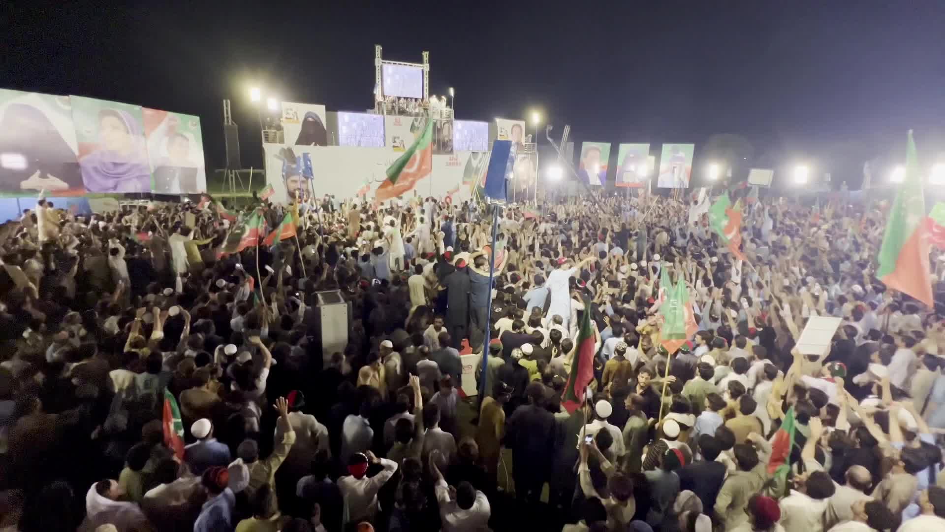 Pakistan's opposition PTI stages protests marking 3 years since Imran Khan's arrest