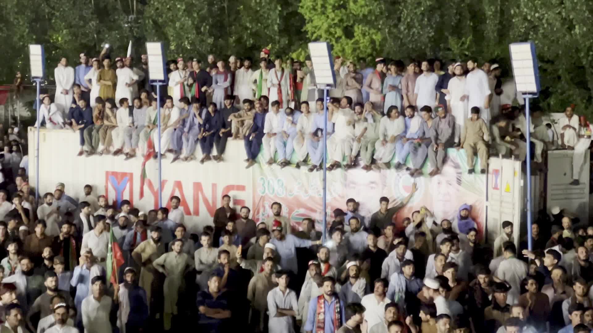 Pakistan's opposition PTI stages protests marking 3 years since Imran Khan's arrest